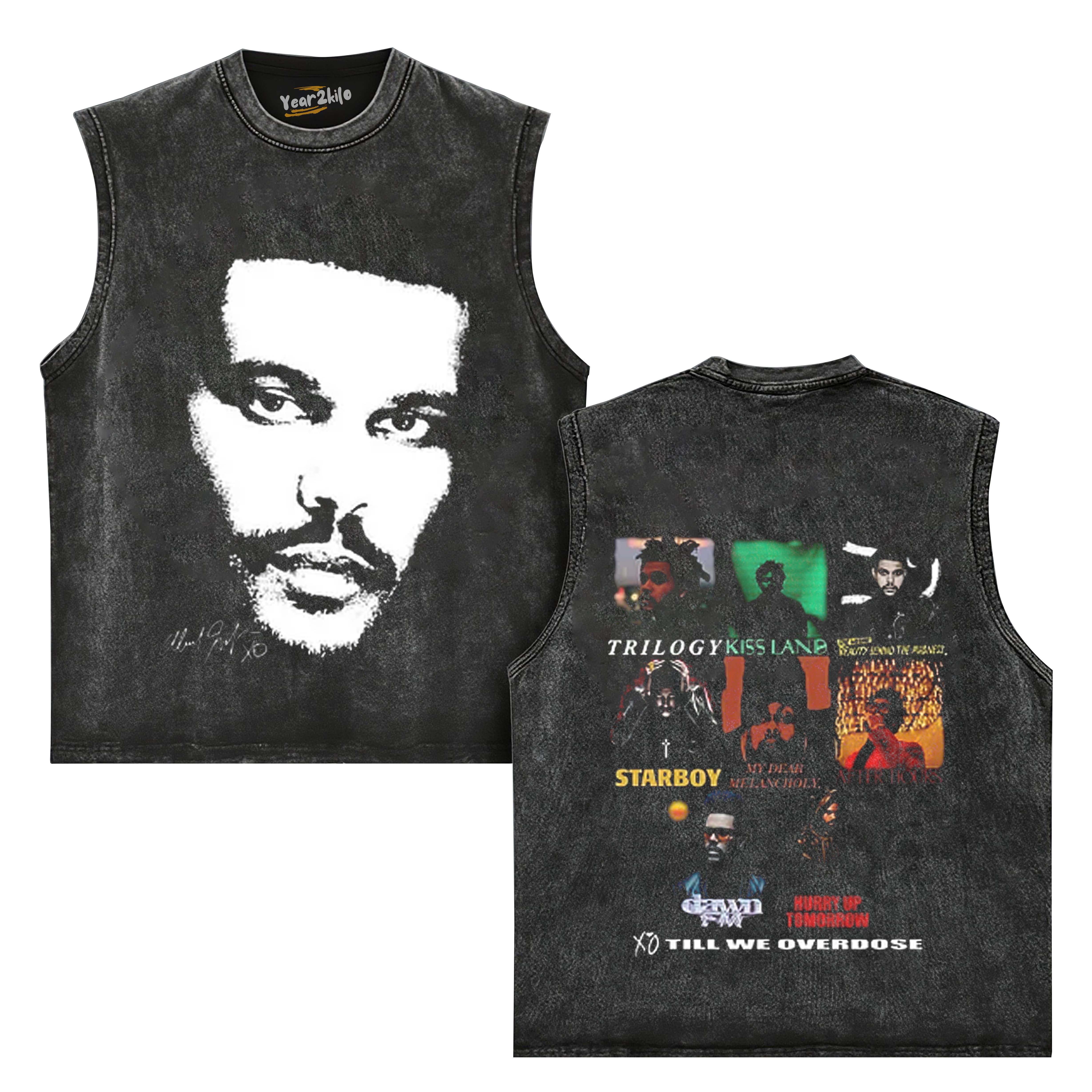 THE WEEKND 2026 V2 TANK TOP & TEE & LONG SLEEVE & LAYERED LS & HOODIE