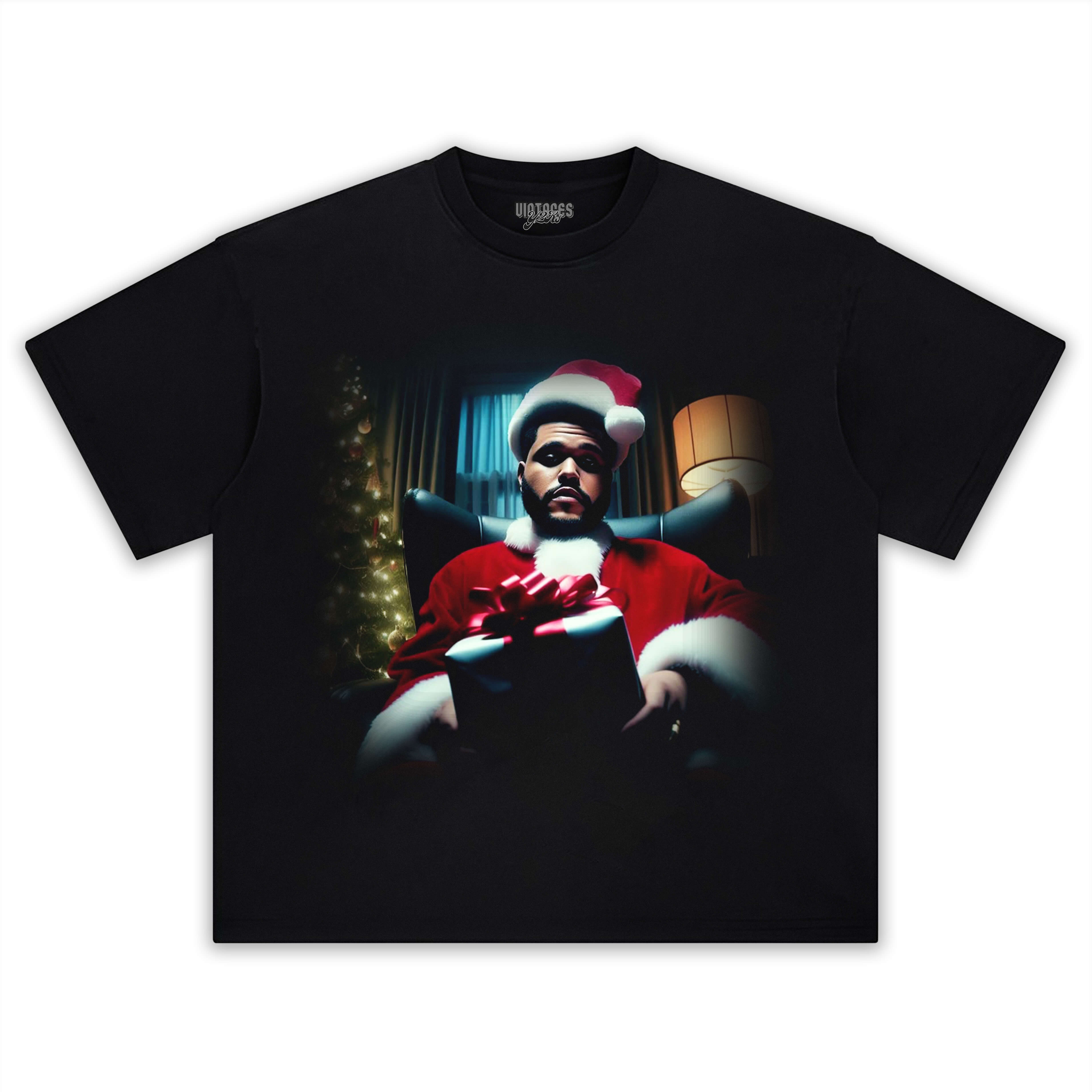 THE WEEKND & MERRY CHRISTMAS V3 TEE & LS & HOODIE