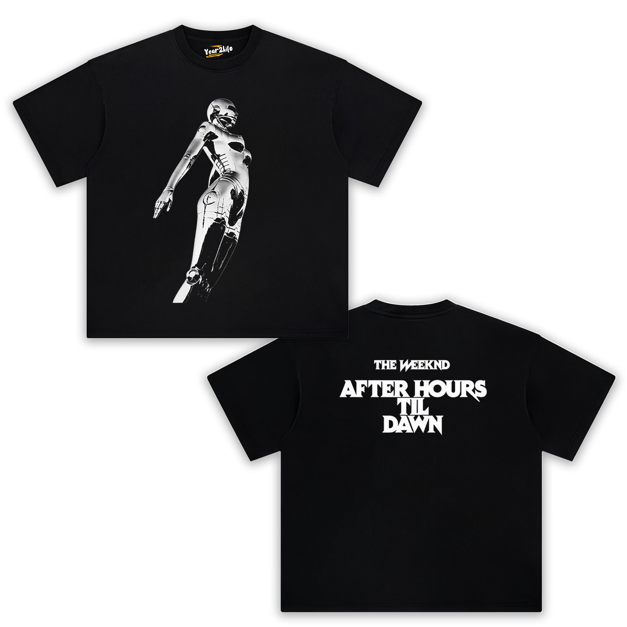 THE WEEKND V8 TANK TOP & TEE & LONG SLEEVE & LAYERED LS & HOODIE