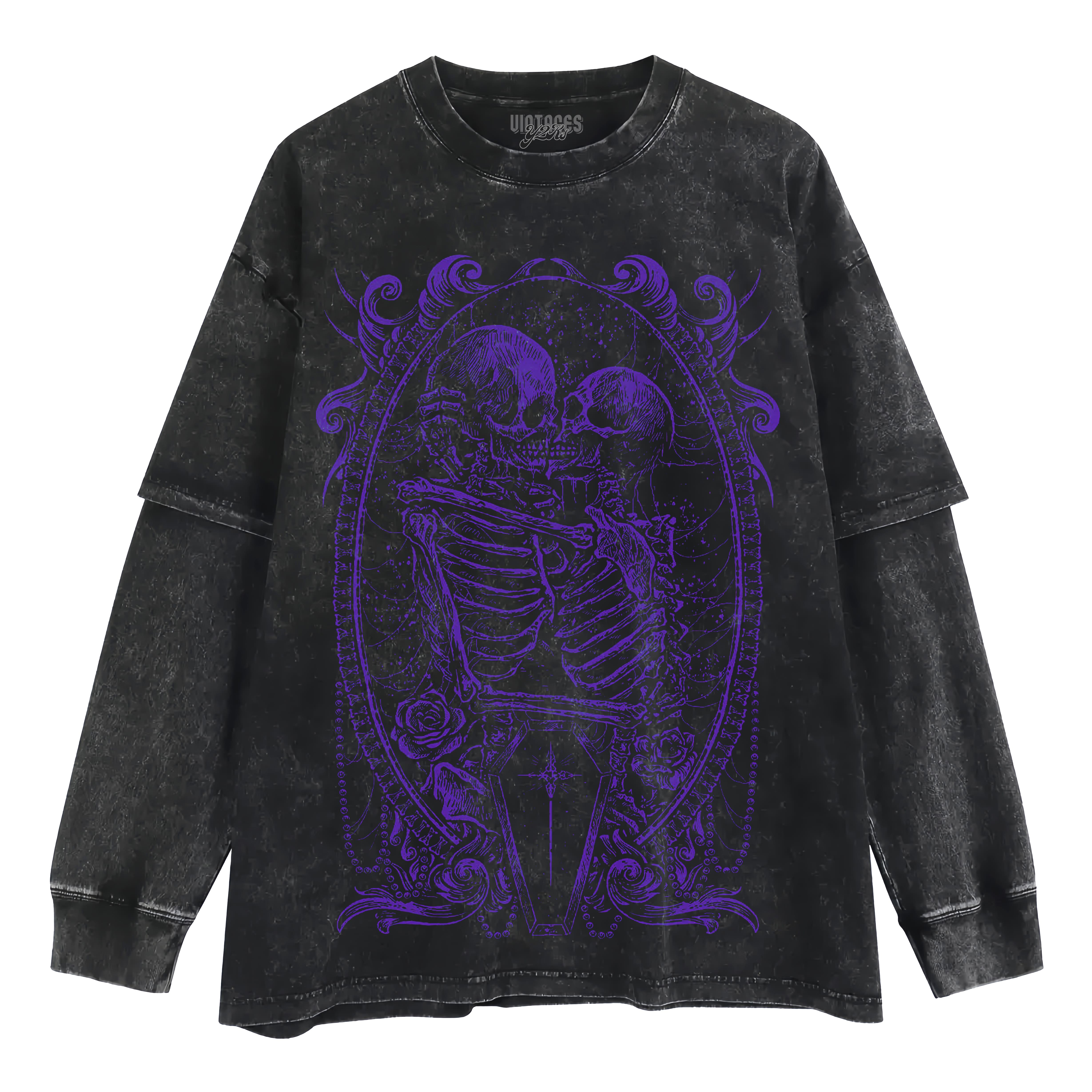 TIL DEATH DO US PART LAYERED LONG SLEEVE