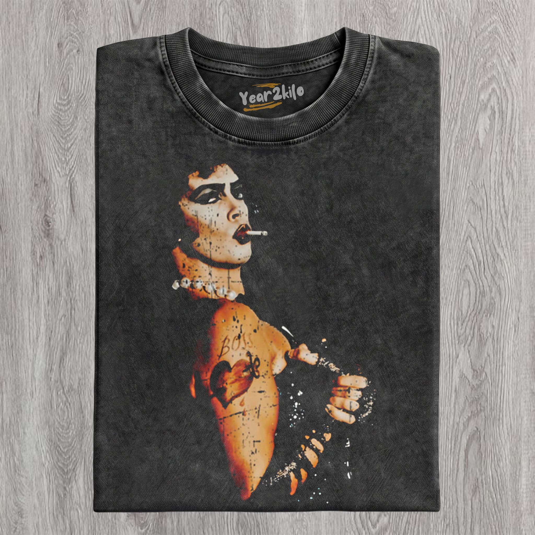 TIM CURRY - THE ROCKY HORROR PICTURE SHOW TANK TOP & TEE & LONG SLEEVE & LAYERED LS & HOODIE