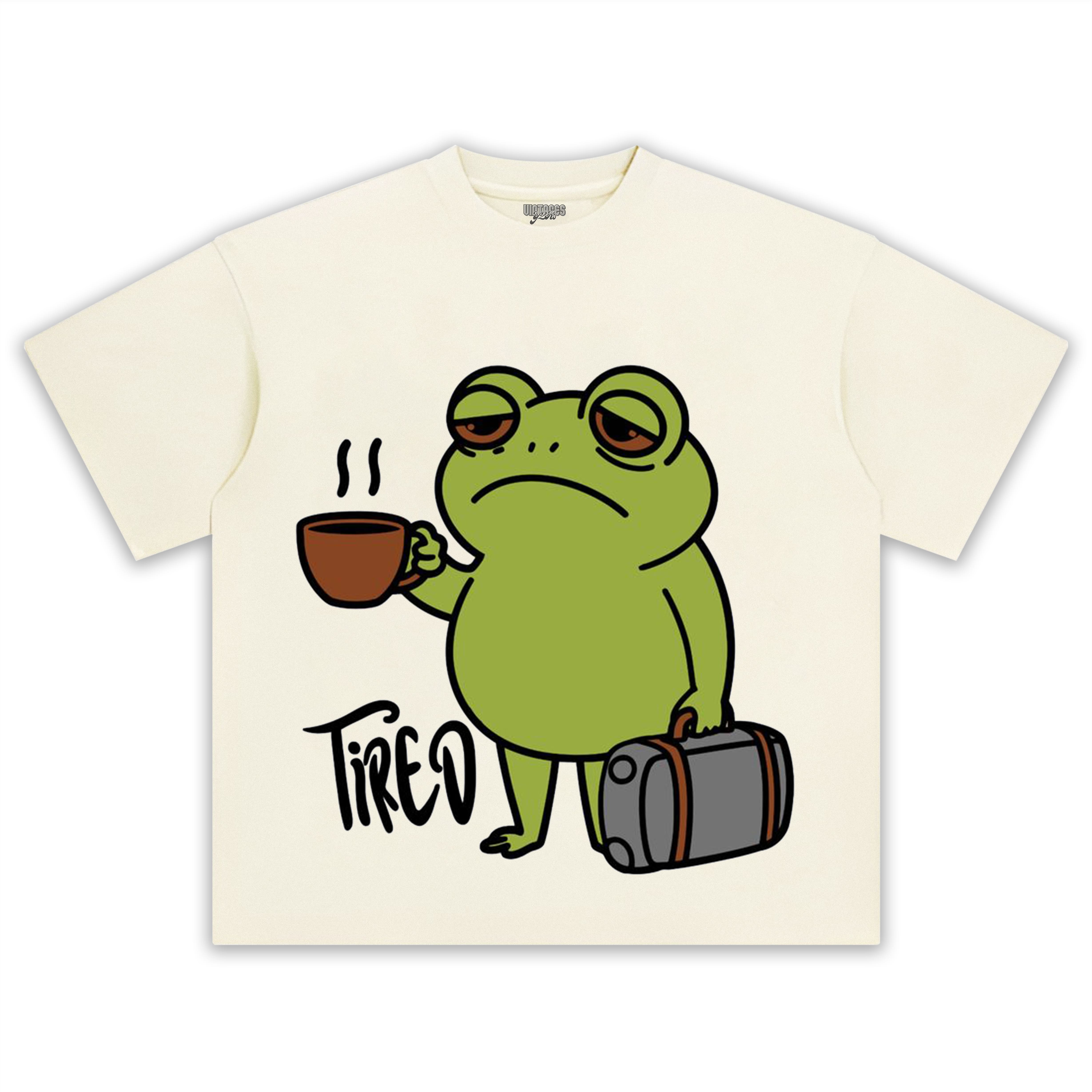 TIRED FROG TEE & LS & HOODIE