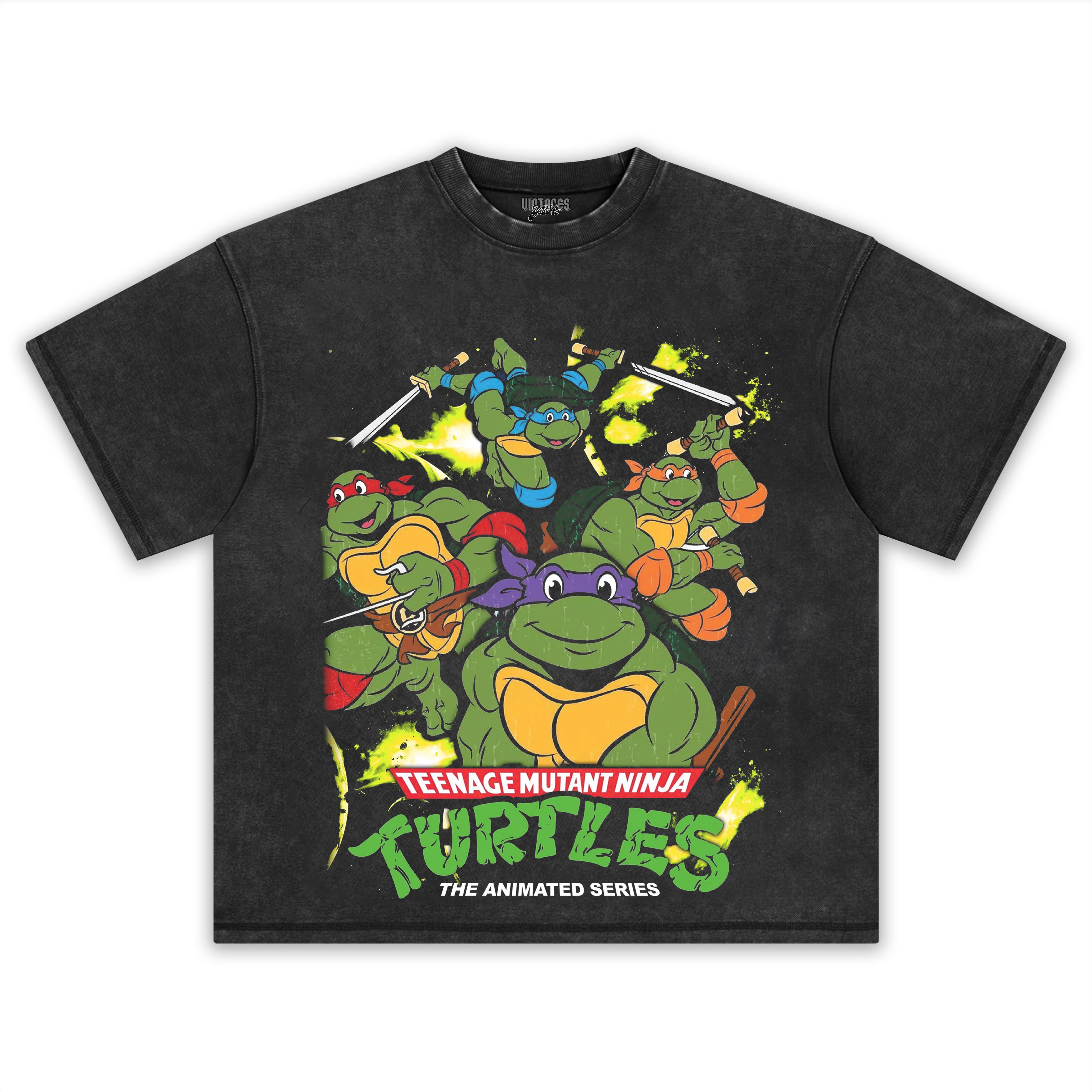 TMNT ANIMATED SERIES V2 TEE & LS & HOODIE