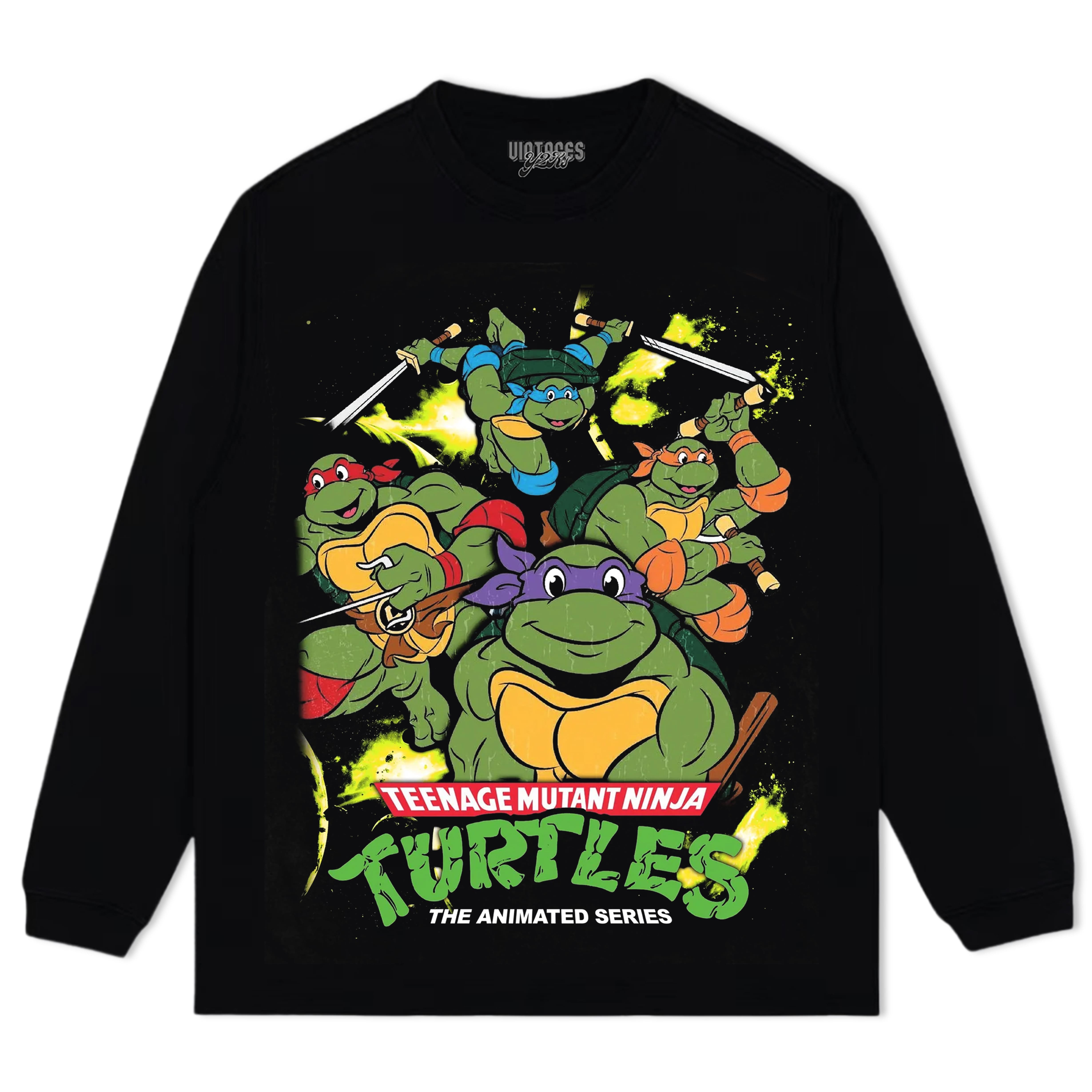 TMNT ANIMATED SERIES V2 TEE & LS & HOODIE