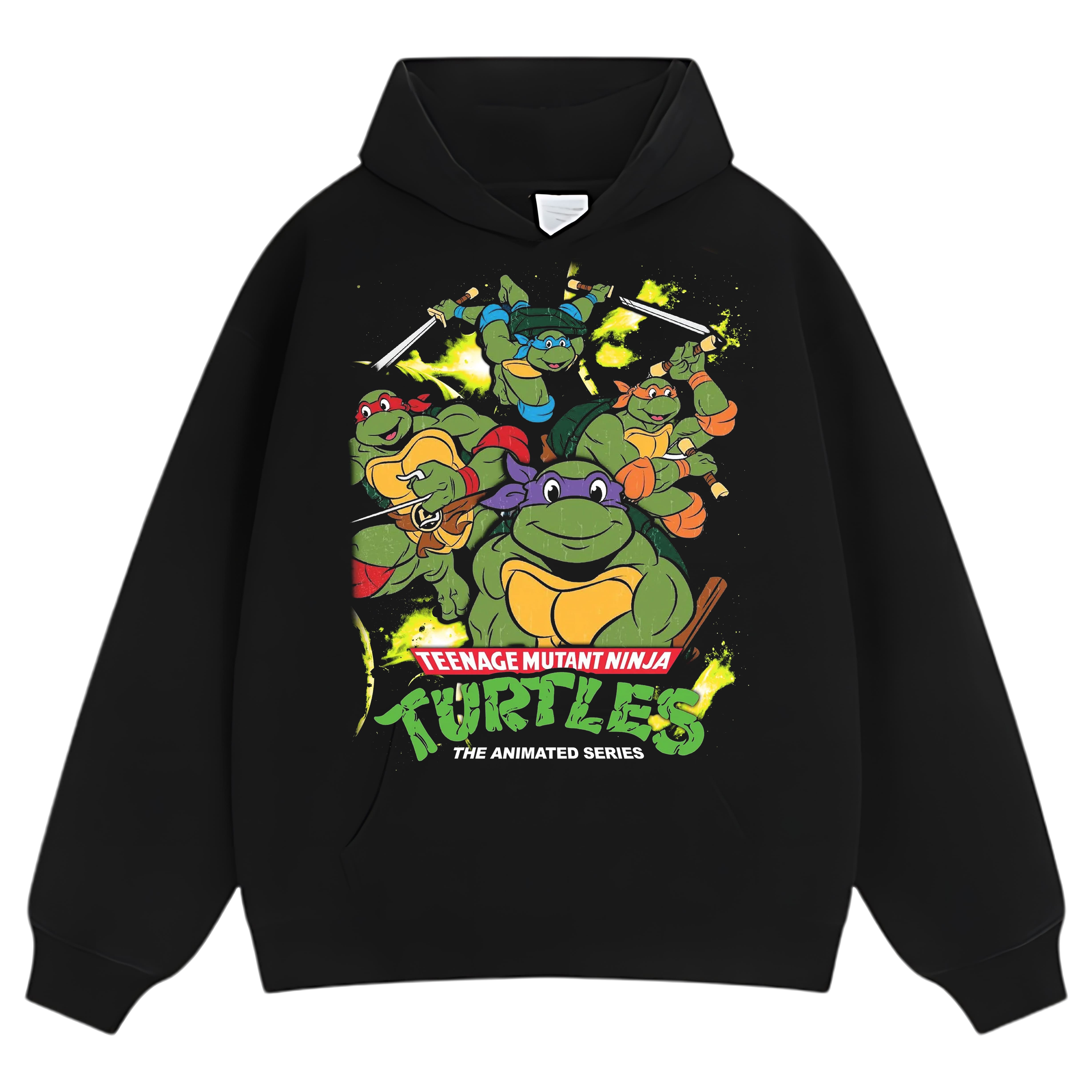 TMNT ANIMATED SERIES V2 TEE & LS & HOODIE