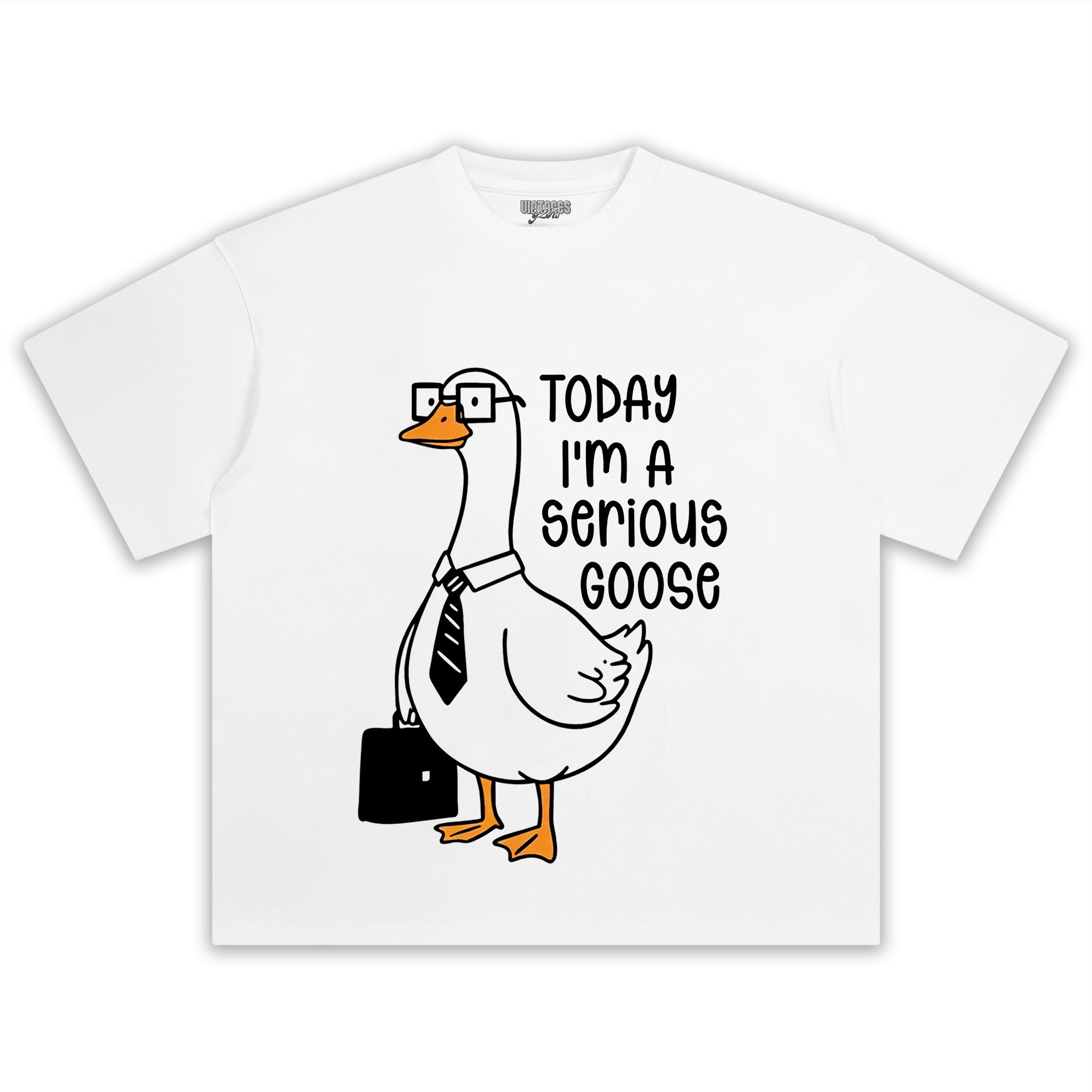 TODAY I'M A SERIOUS GOOSE TEE & LS & HOODIE