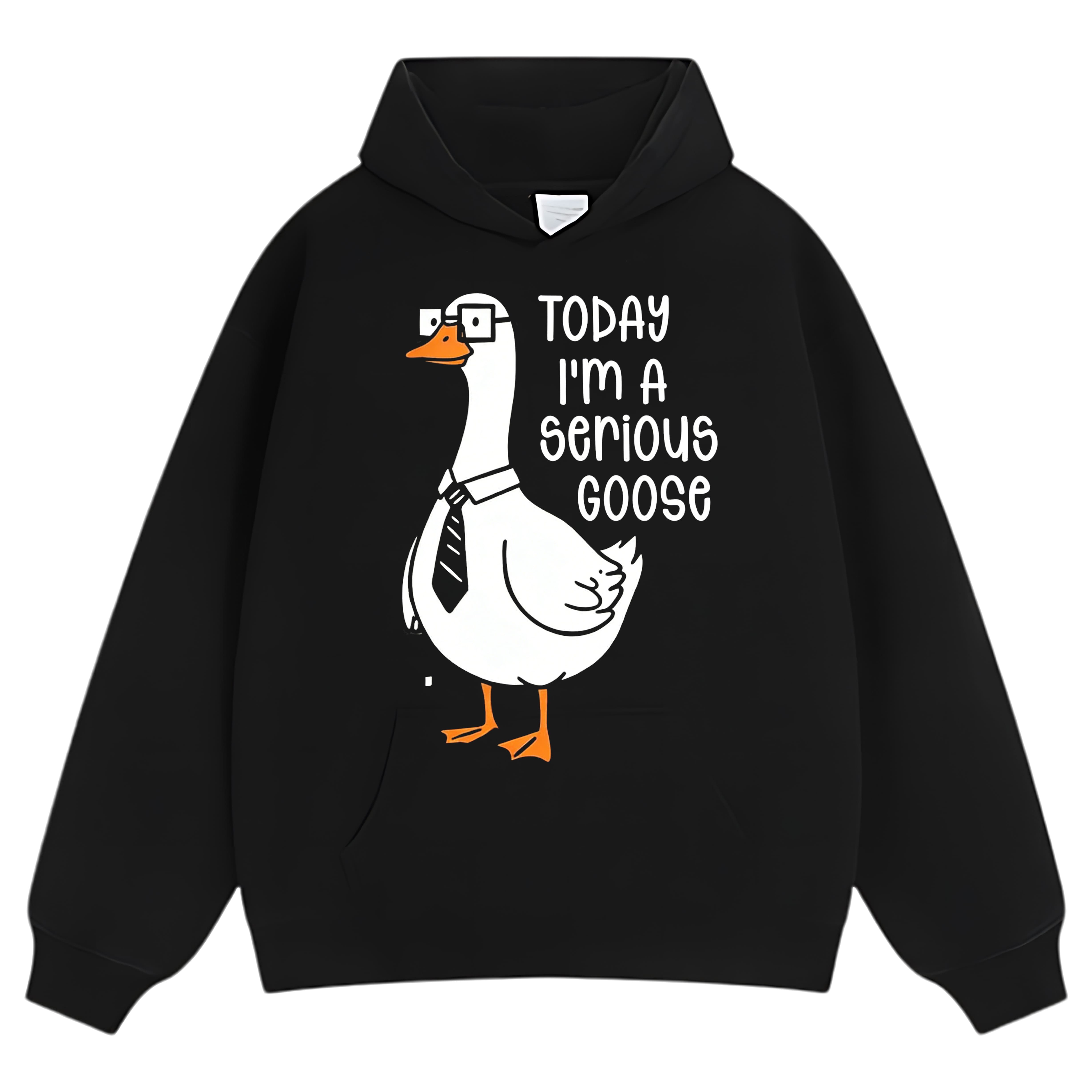TODAY I'M A SERIOUS GOOSE TEE & LS & HOODIE