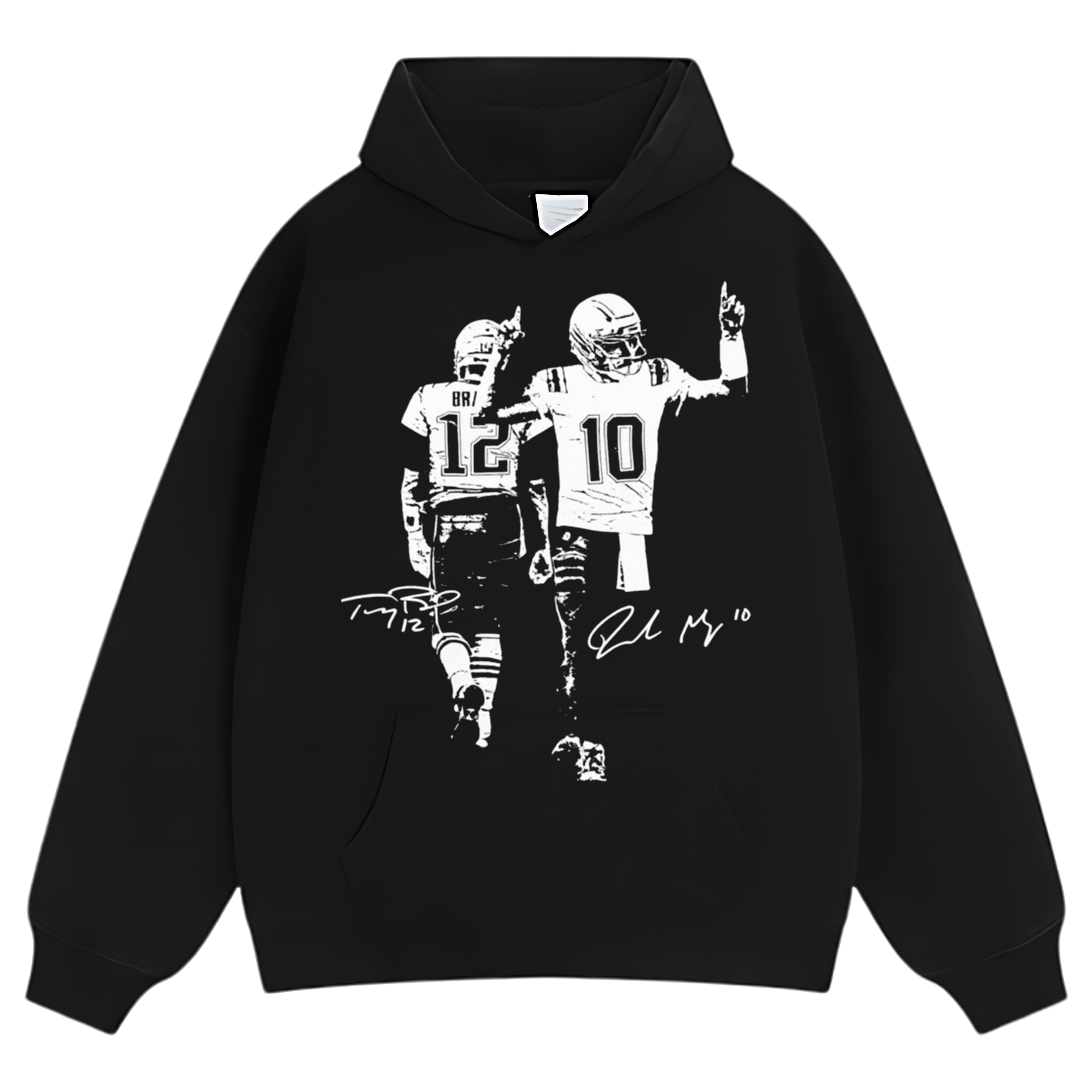TOM BRADY & DRAKE MAYE VINTAGE TEE & LS & HOODIE