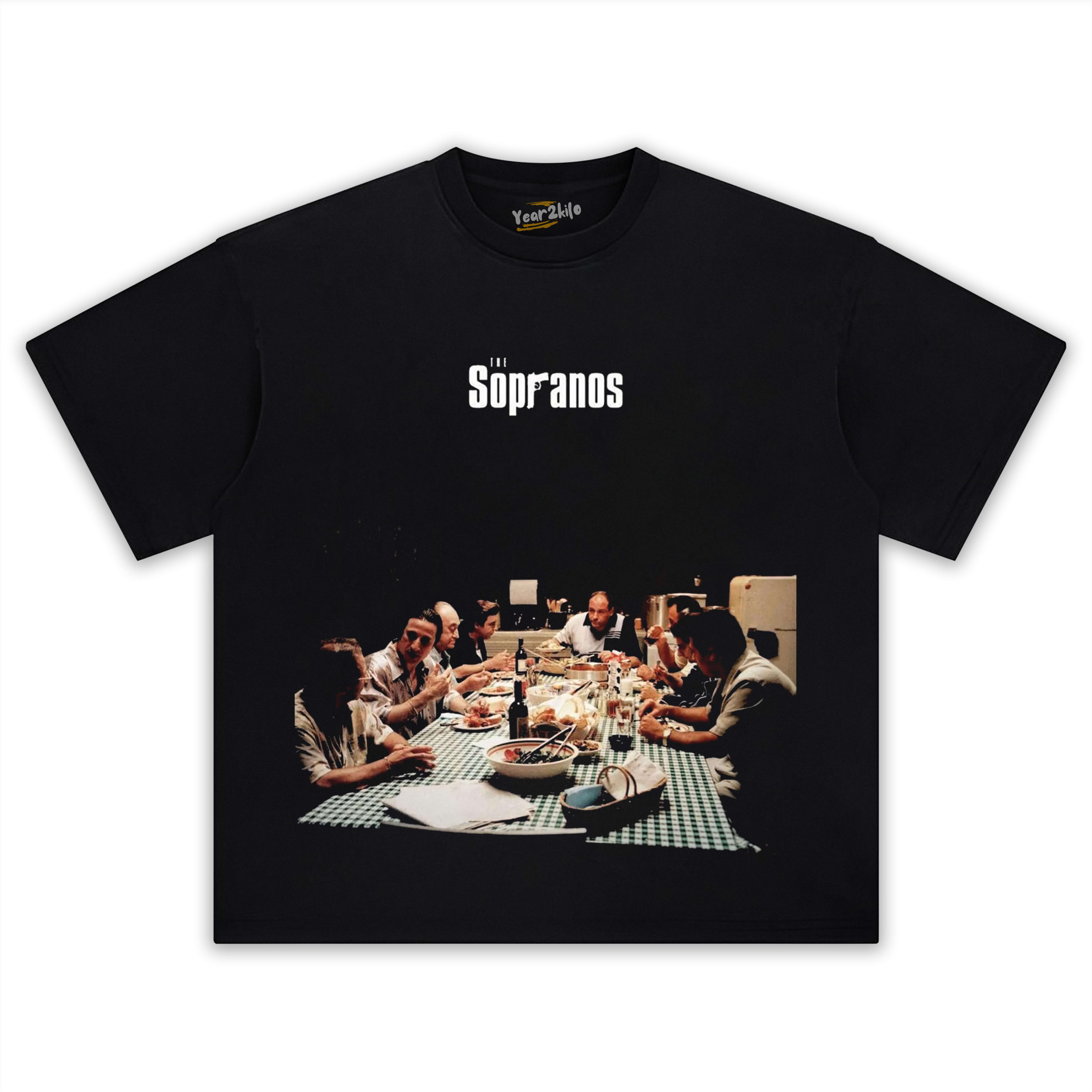 TONY SOPRANO FILM NOIR 3 TEE & LS & HOODIE