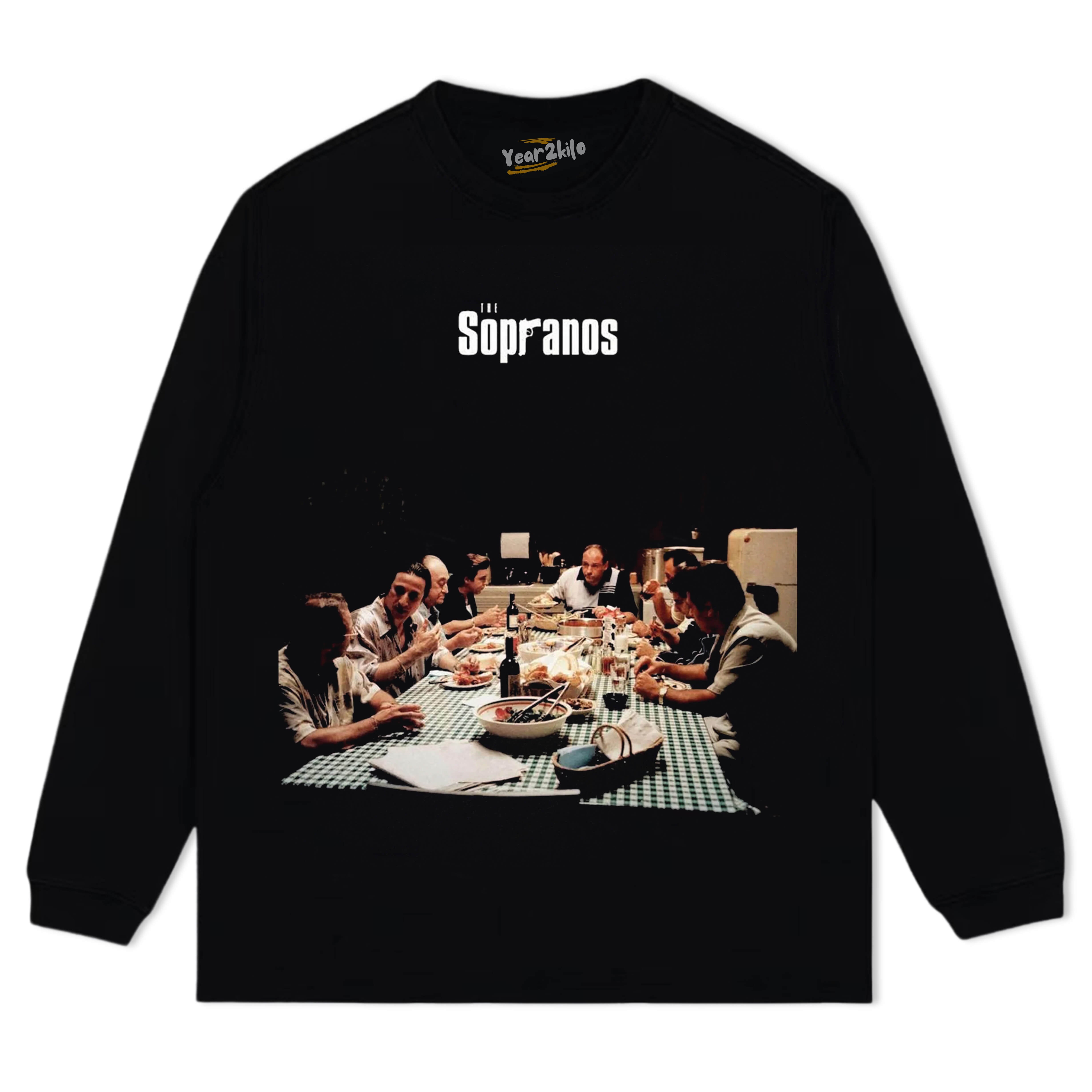 TONY SOPRANO FILM NOIR 3 TEE & LS & HOODIE