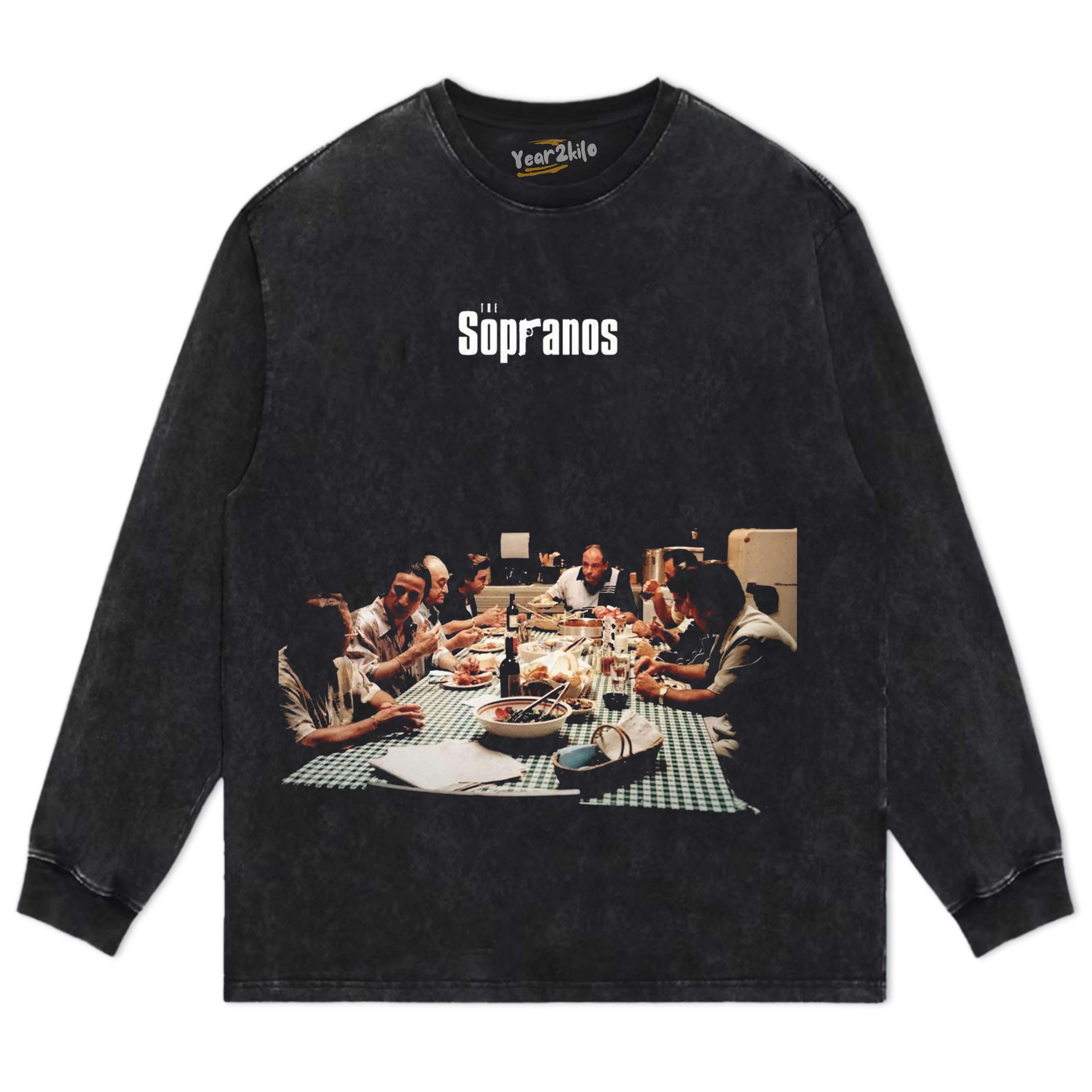 TONY SOPRANO FILM NOIR 3 TEE & LS & HOODIE