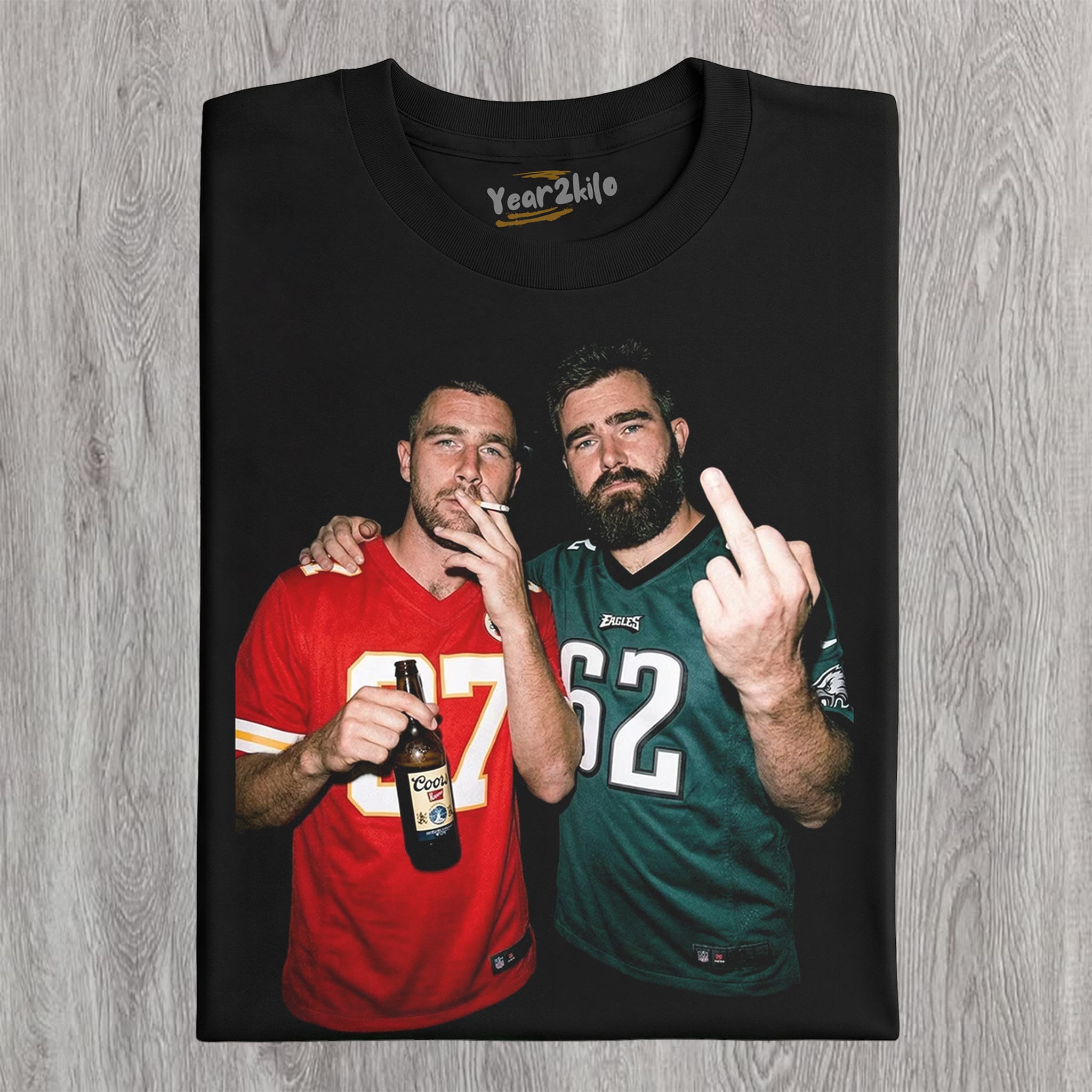 TRAVIS KELCE & JASON KELCE TANK TOP & TEE & LONG SLEEVE & LAYERED LS & HOODIE