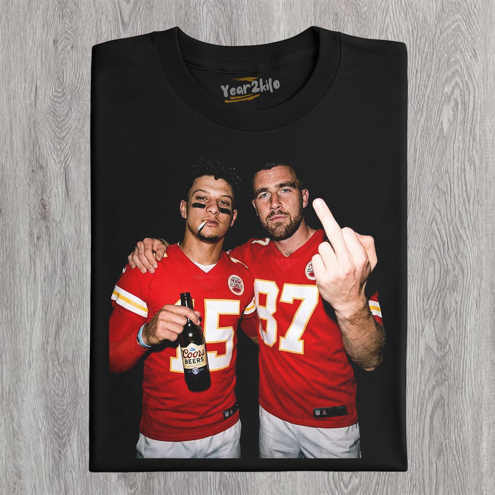 TRAVIS KELCE & PATRICK MAHOMESTANK TOP & TEE & LONG SLEEVE & LAYERED LS & HOODIE