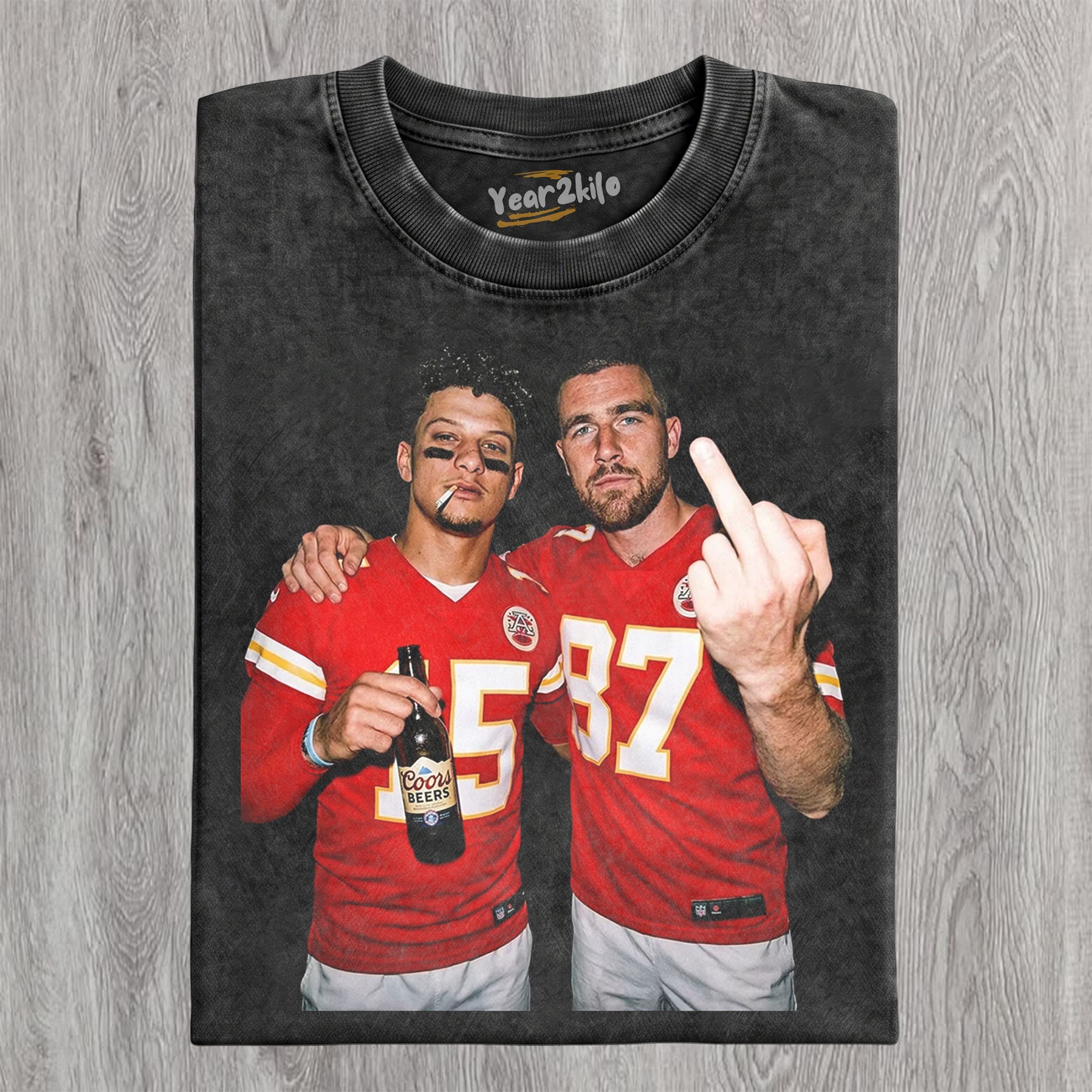 TRAVIS KELCE & PATRICK MAHOMESTANK TOP & TEE & LONG SLEEVE & LAYERED LS & HOODIE