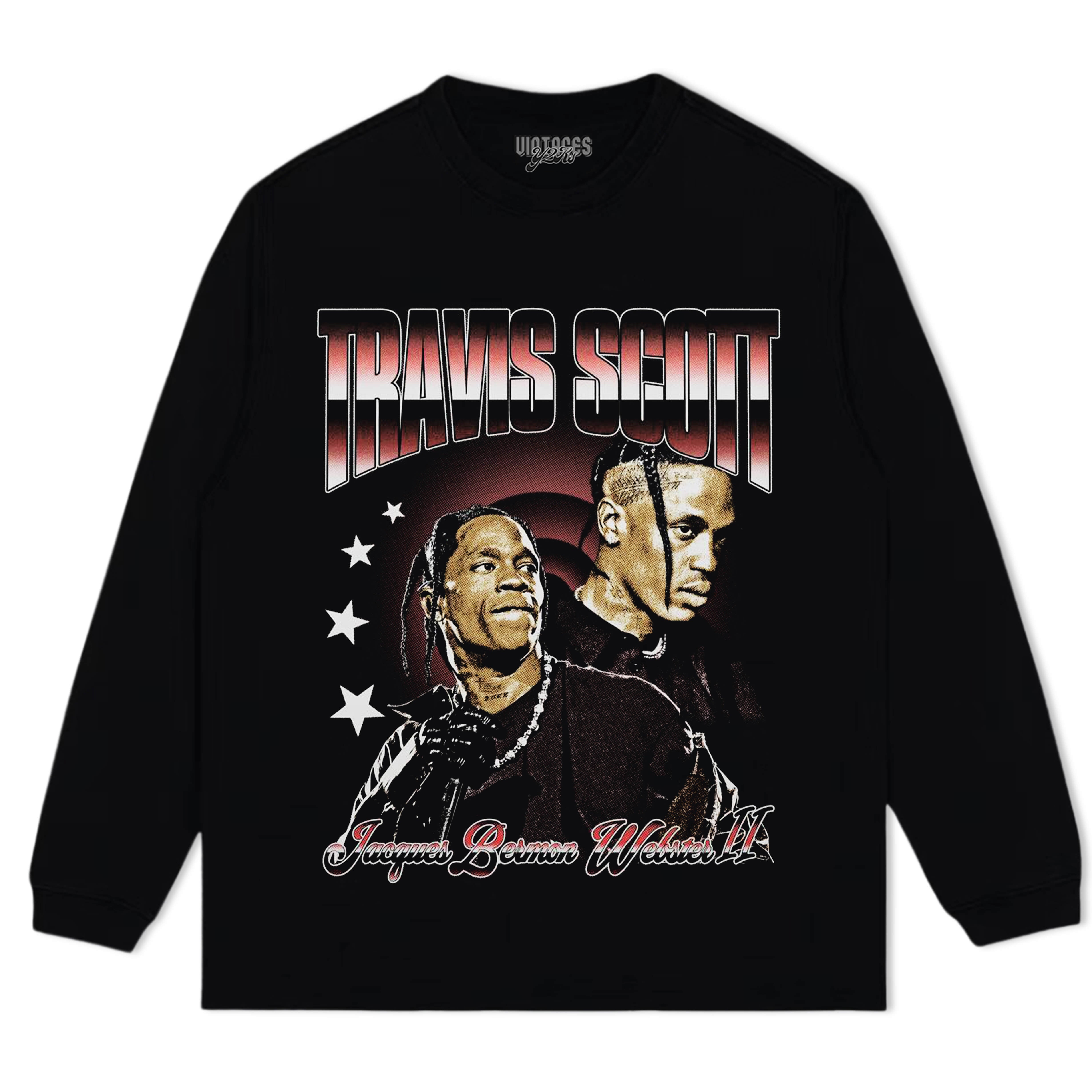 TRAVIS SCOTT VINTAGE-STYLE TEE & LS & HOODIE