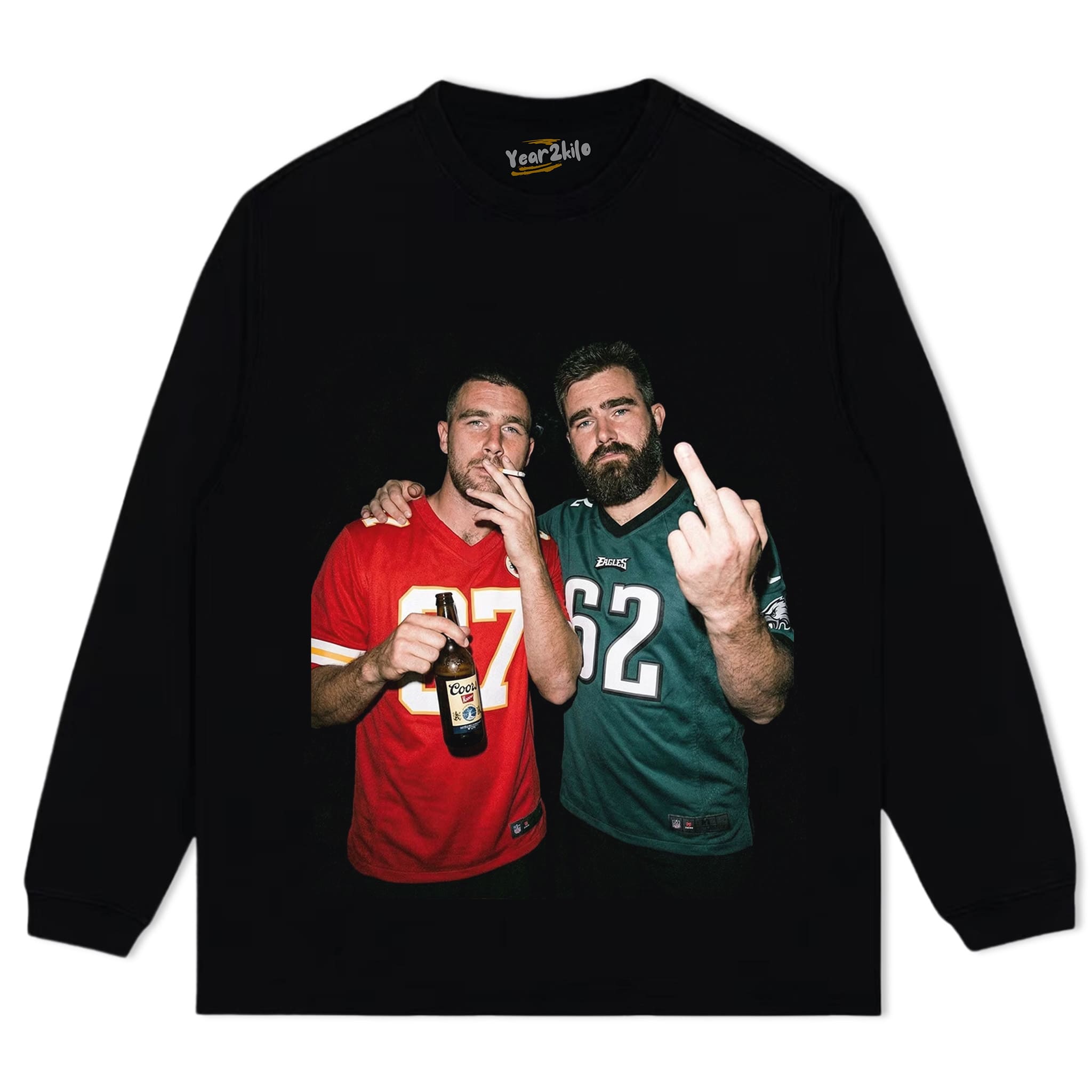 TRAVIS KELCE & JASON KELCE TANK TOP & TEE & LONG SLEEVE & LAYERED LS & HOODIE