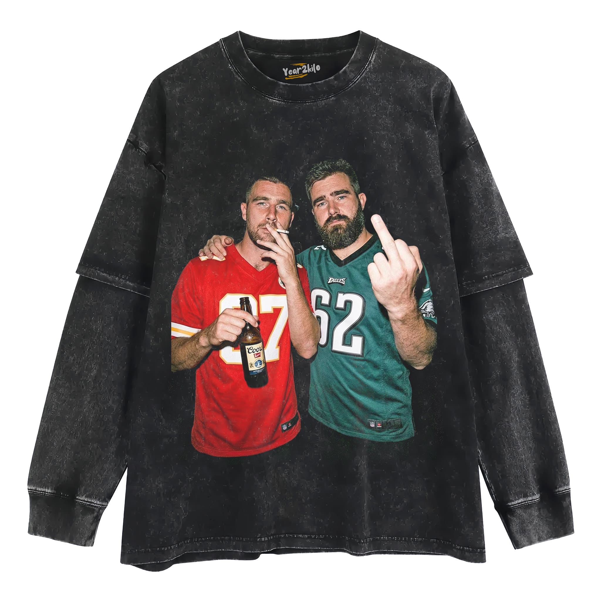 TRAVIS KELCE & JASON KELCE TANK TOP & TEE & LONG SLEEVE & LAYERED LS & HOODIE