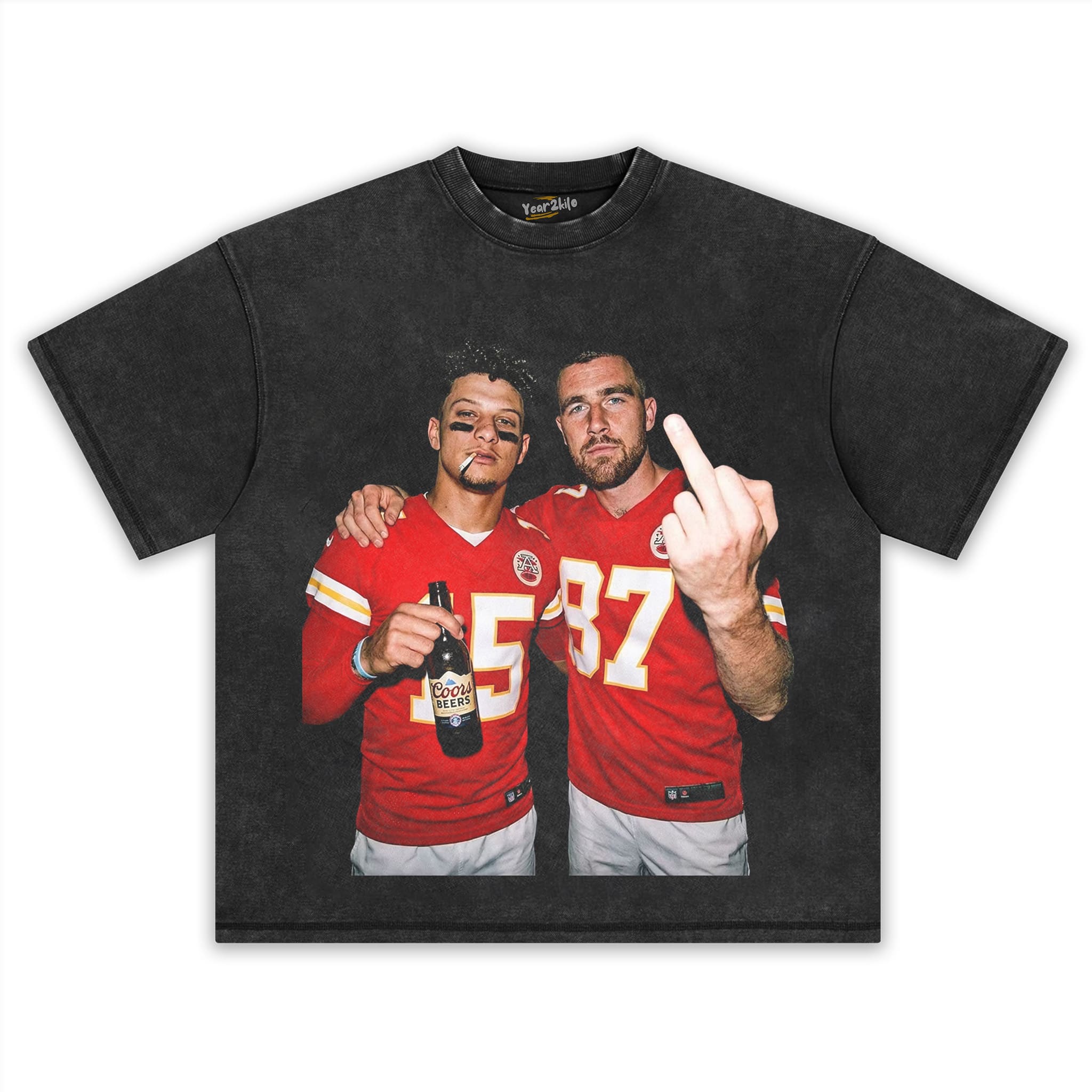 TRAVIS KELCE & PATRICK MAHOMESTANK TOP & TEE & LONG SLEEVE & LAYERED LS & HOODIE
