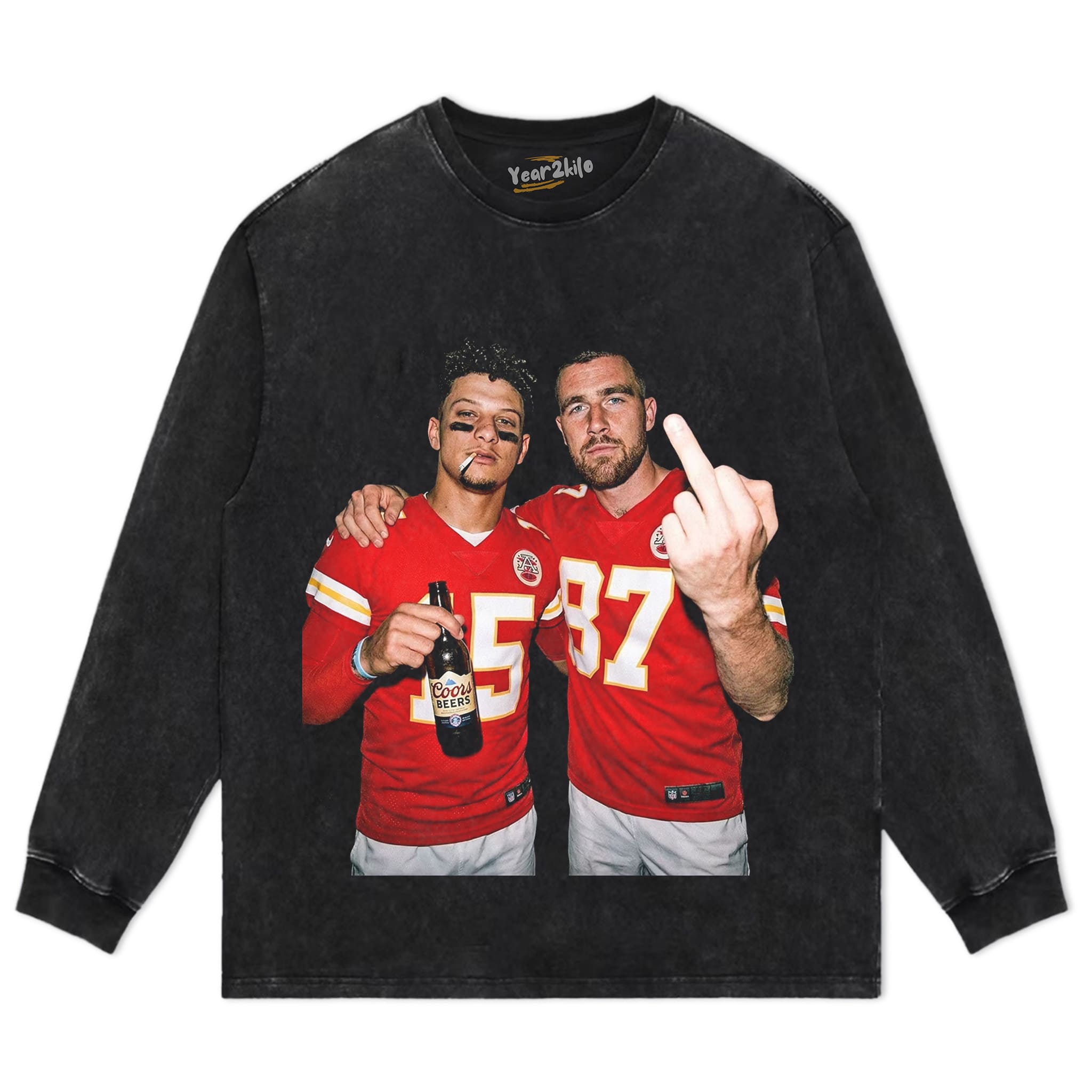 TRAVIS KELCE & PATRICK MAHOMESTANK TOP & TEE & LONG SLEEVE & LAYERED LS & HOODIE