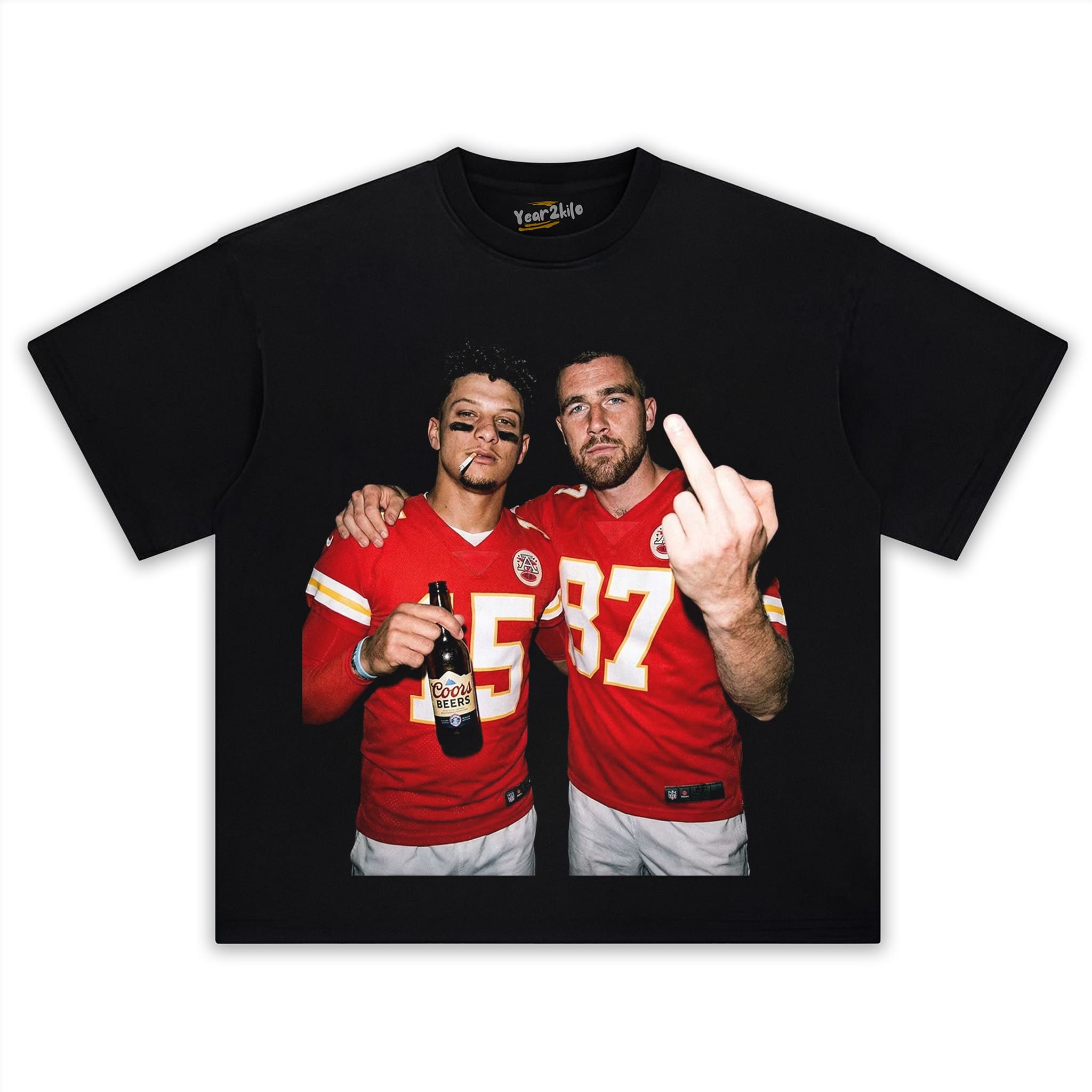 TRAVIS KELCE & PATRICK MAHOMESTANK TOP & TEE & LONG SLEEVE & LAYERED LS & HOODIE