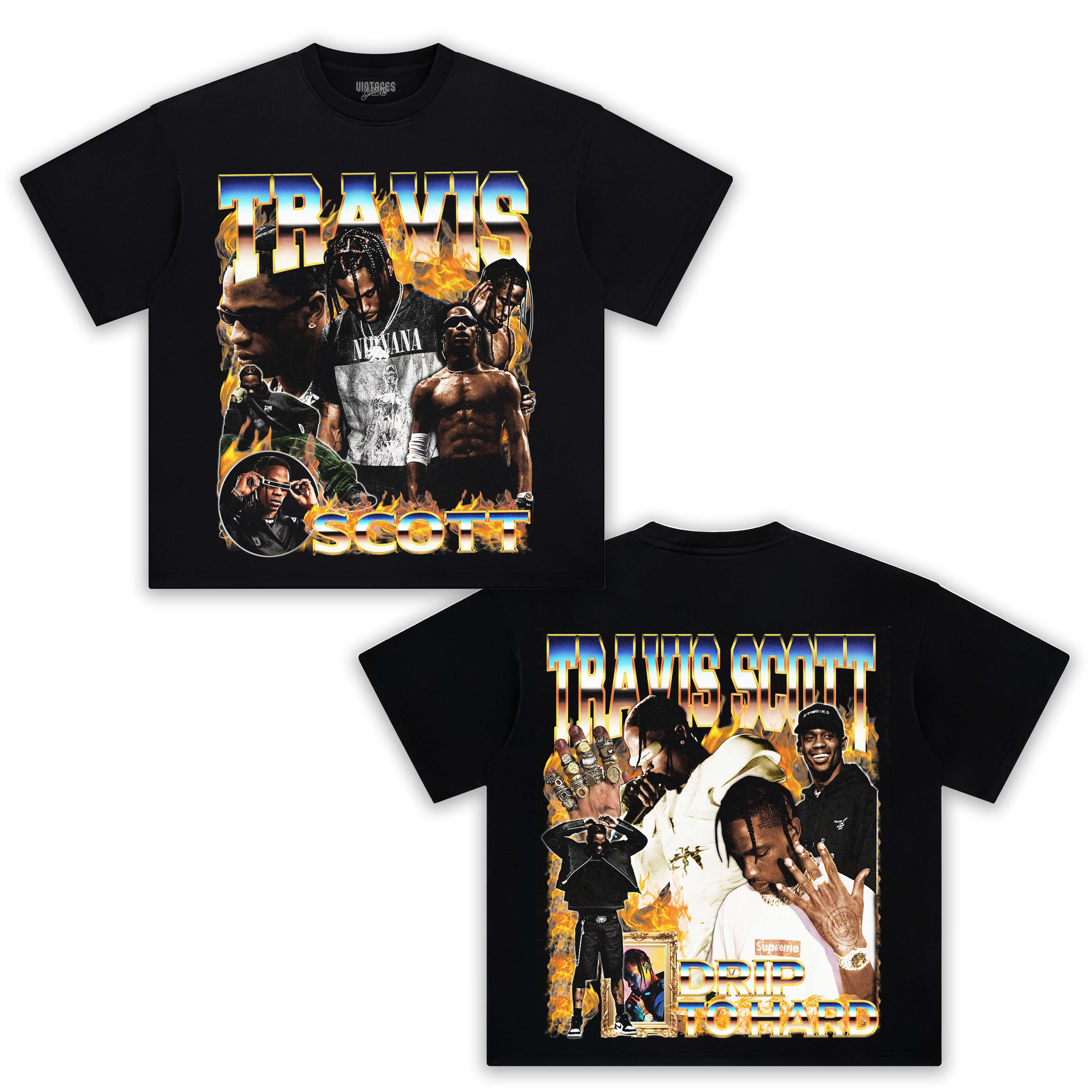 TRAVIS SCOTT VINTAGE STYLE TEE