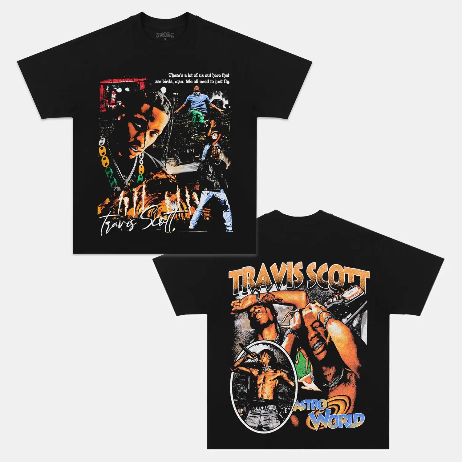 TRAVIS SCOTT VINTAGE 9K TEE - Y2K VINTAGES