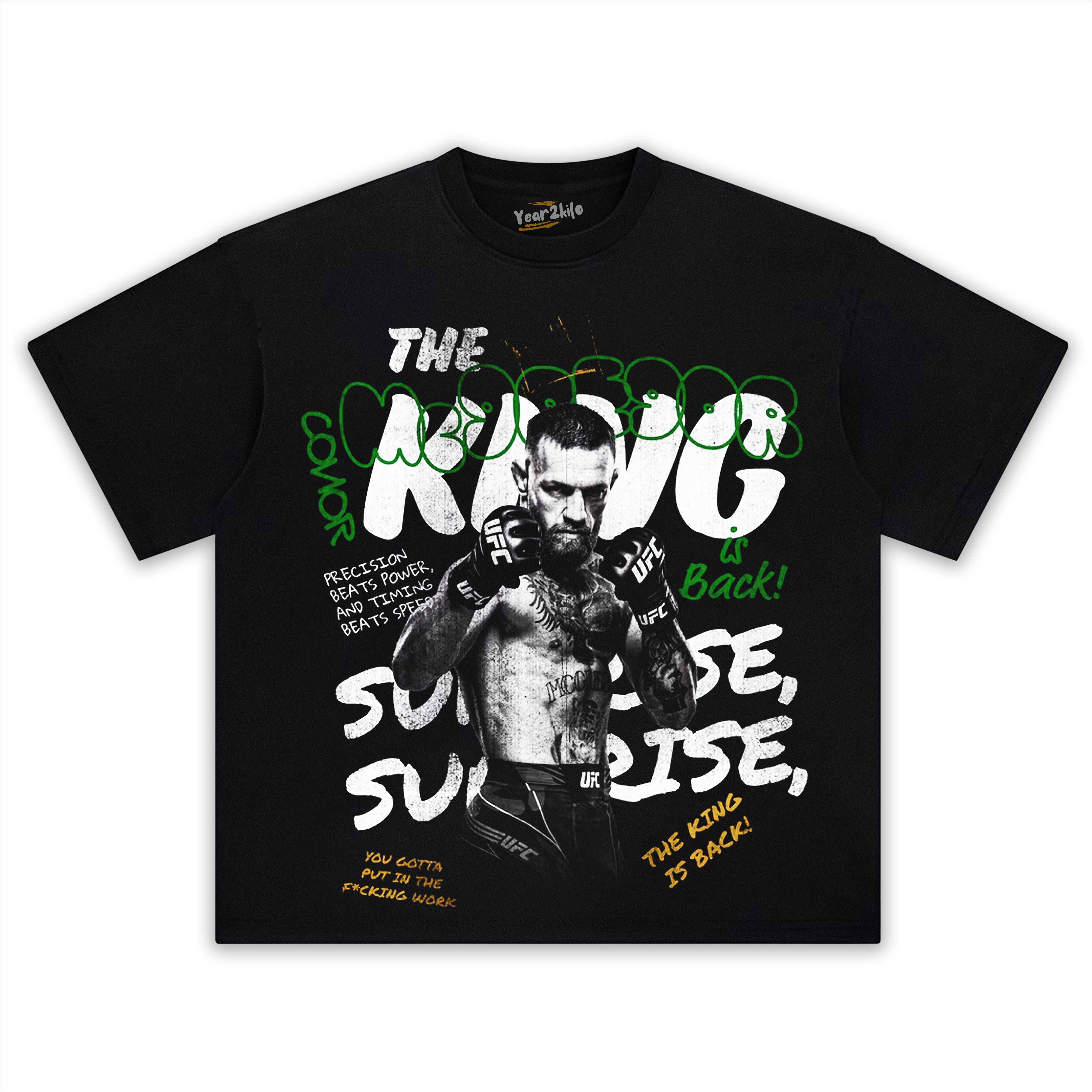 MCGREGOR KING BOXY TANK TOP & TEE & LONG SLEEVE & LAYERED LS & HOODIE