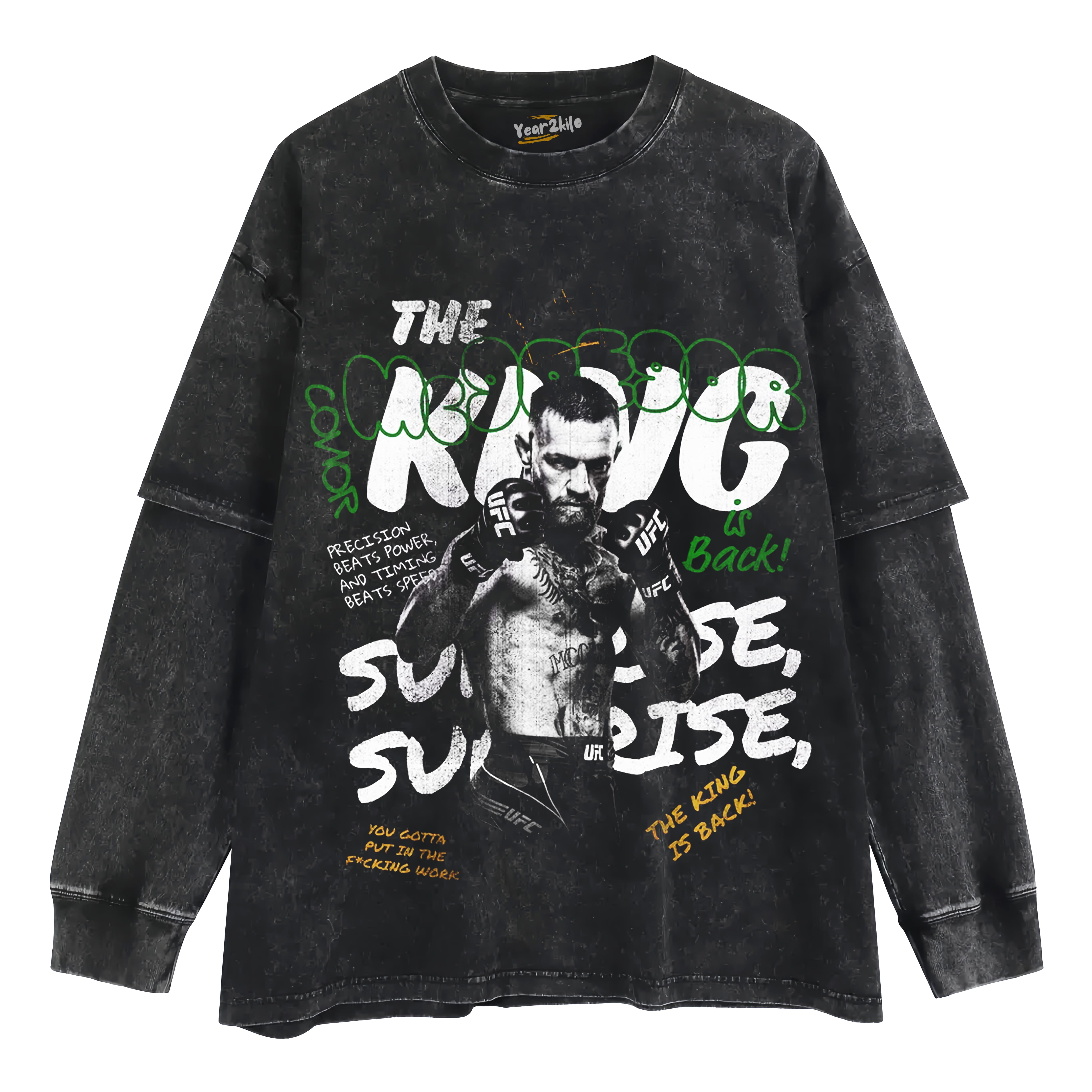 MCGREGOR KING BOXY TANK TOP & TEE & LONG SLEEVE & LAYERED LS & HOODIE