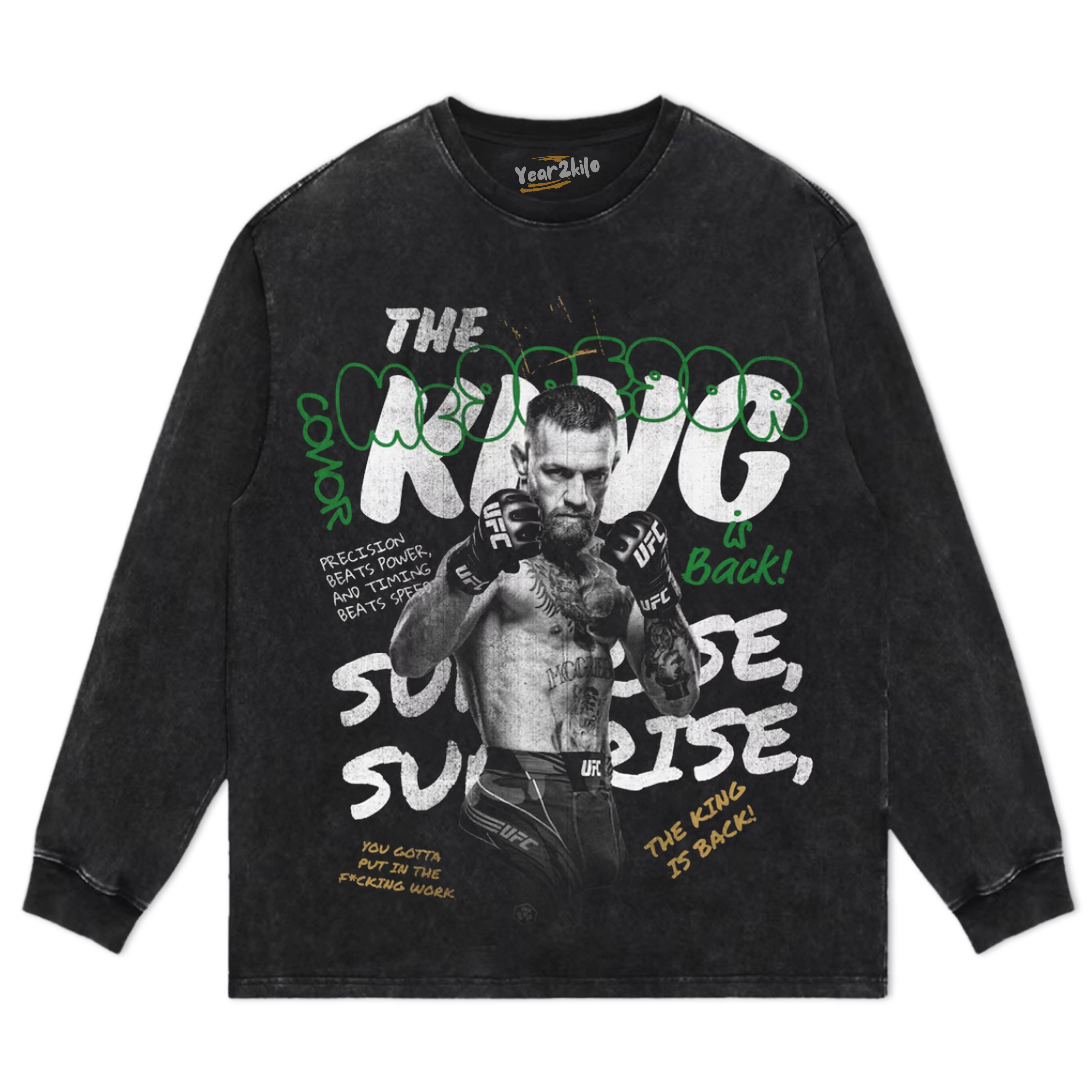 MCGREGOR KING BOXY TANK TOP & TEE & LONG SLEEVE & LAYERED LS & HOODIE