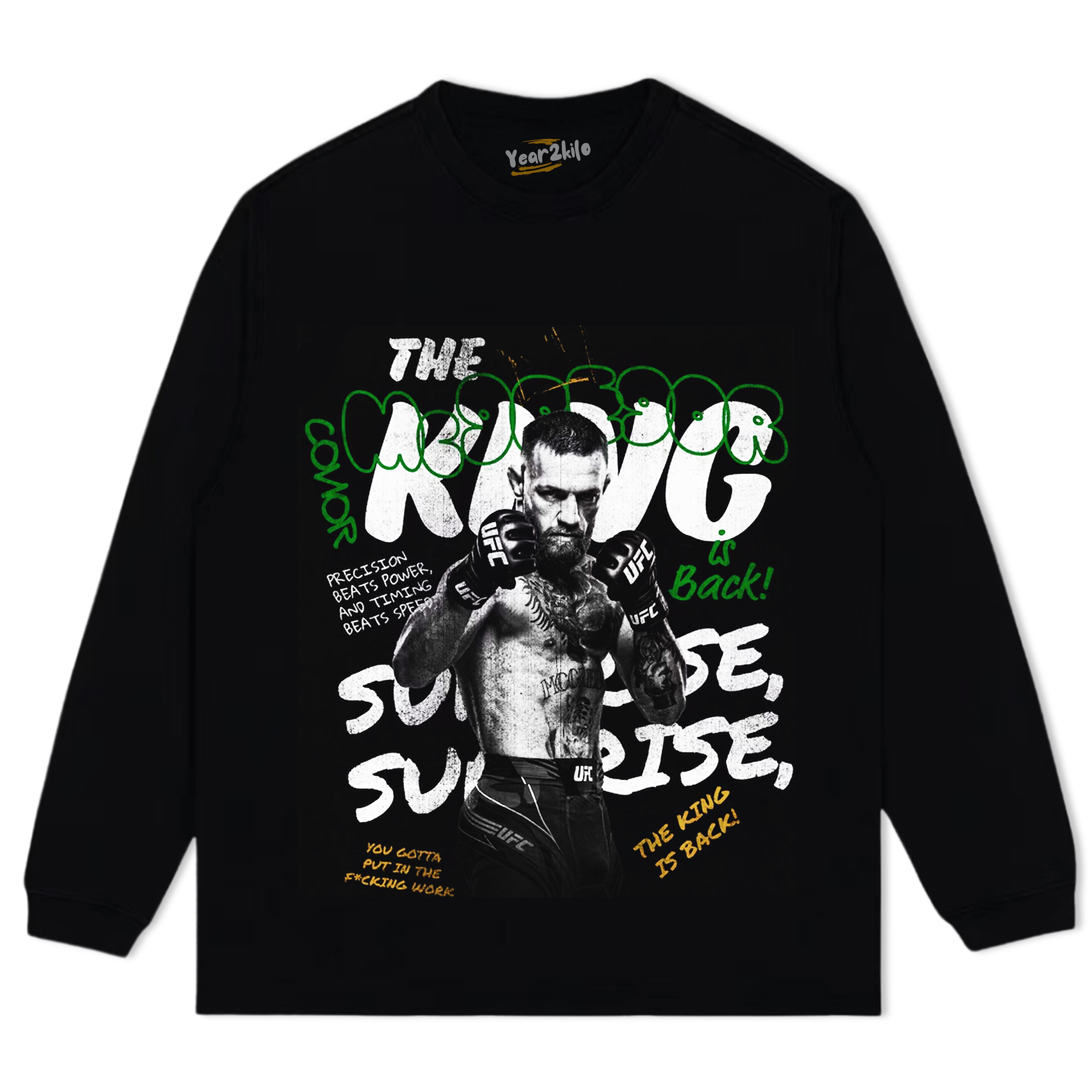 MCGREGOR KING BOXY TANK TOP & TEE & LONG SLEEVE & LAYERED LS & HOODIE