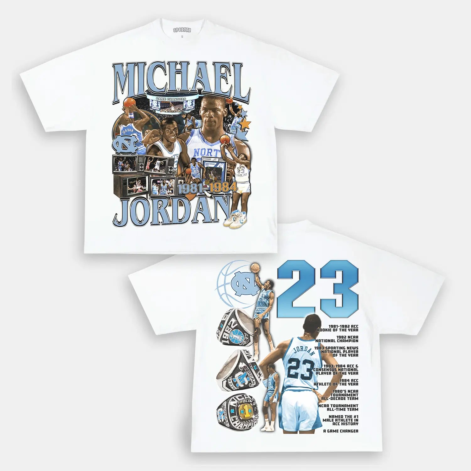 UNC JORDAN TEE - Year2kilo
