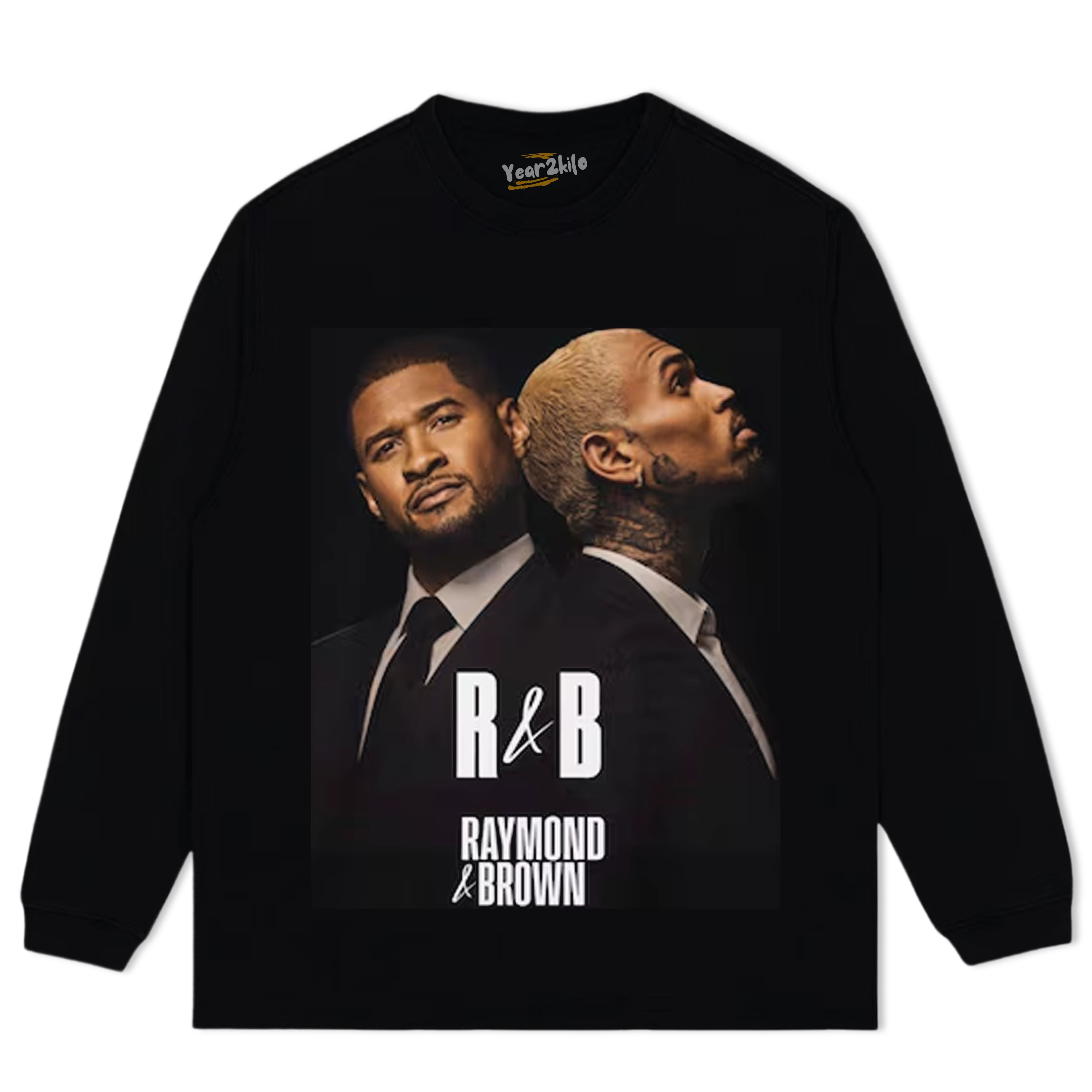 USHER AND CHRIS BROWN TOUR TANK TOP & TEE & LONG SLEEVE & LAYERED LS & HOODIE