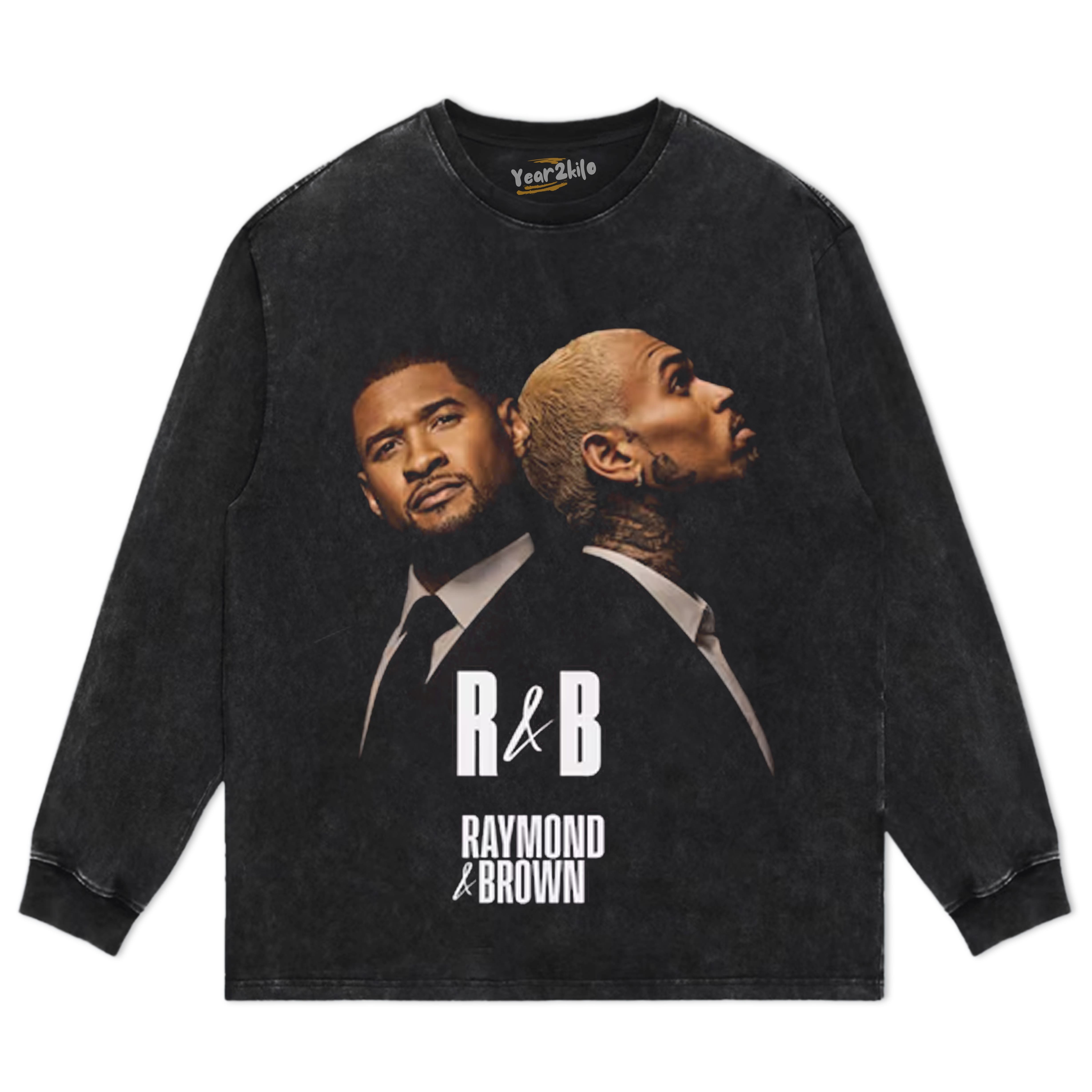 USHER AND CHRIS BROWN TOUR TANK TOP & TEE & LONG SLEEVE & LAYERED LS & HOODIE
