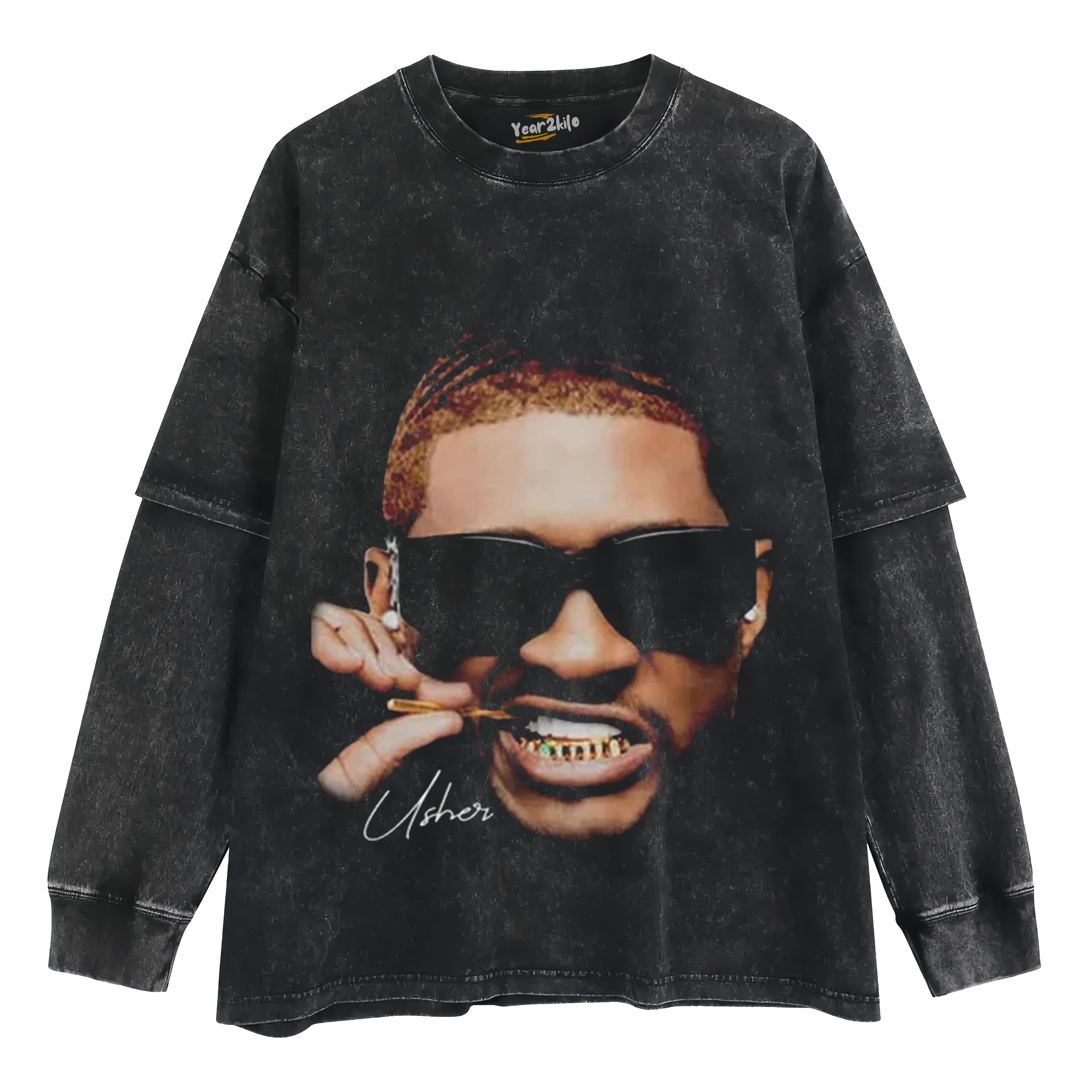 USHER TANK TOP & TEE & LONG SLEEVE & LAYERED LS & HOODIE