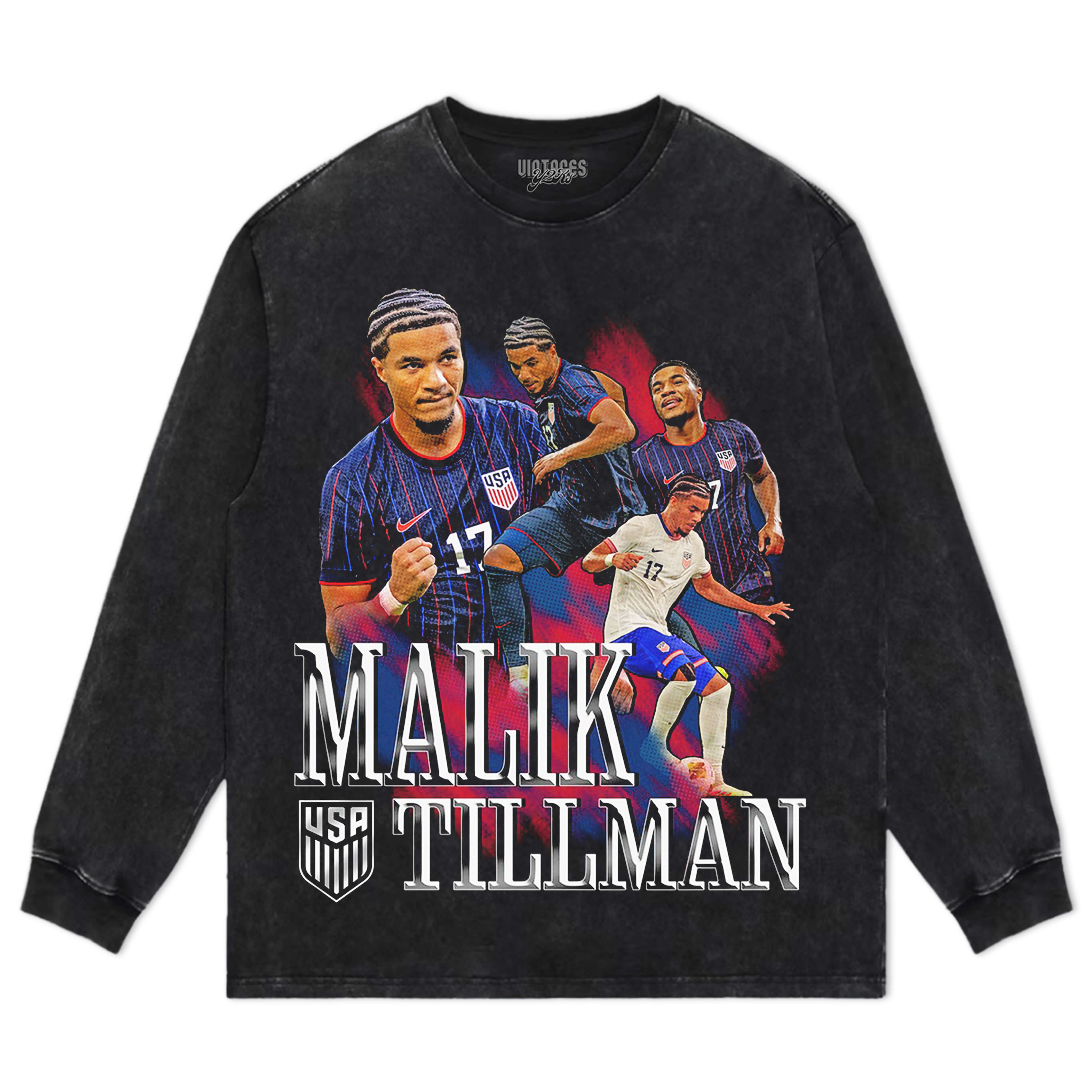 USMNT MALIK TILLMAN TEE & LS & HOODIE