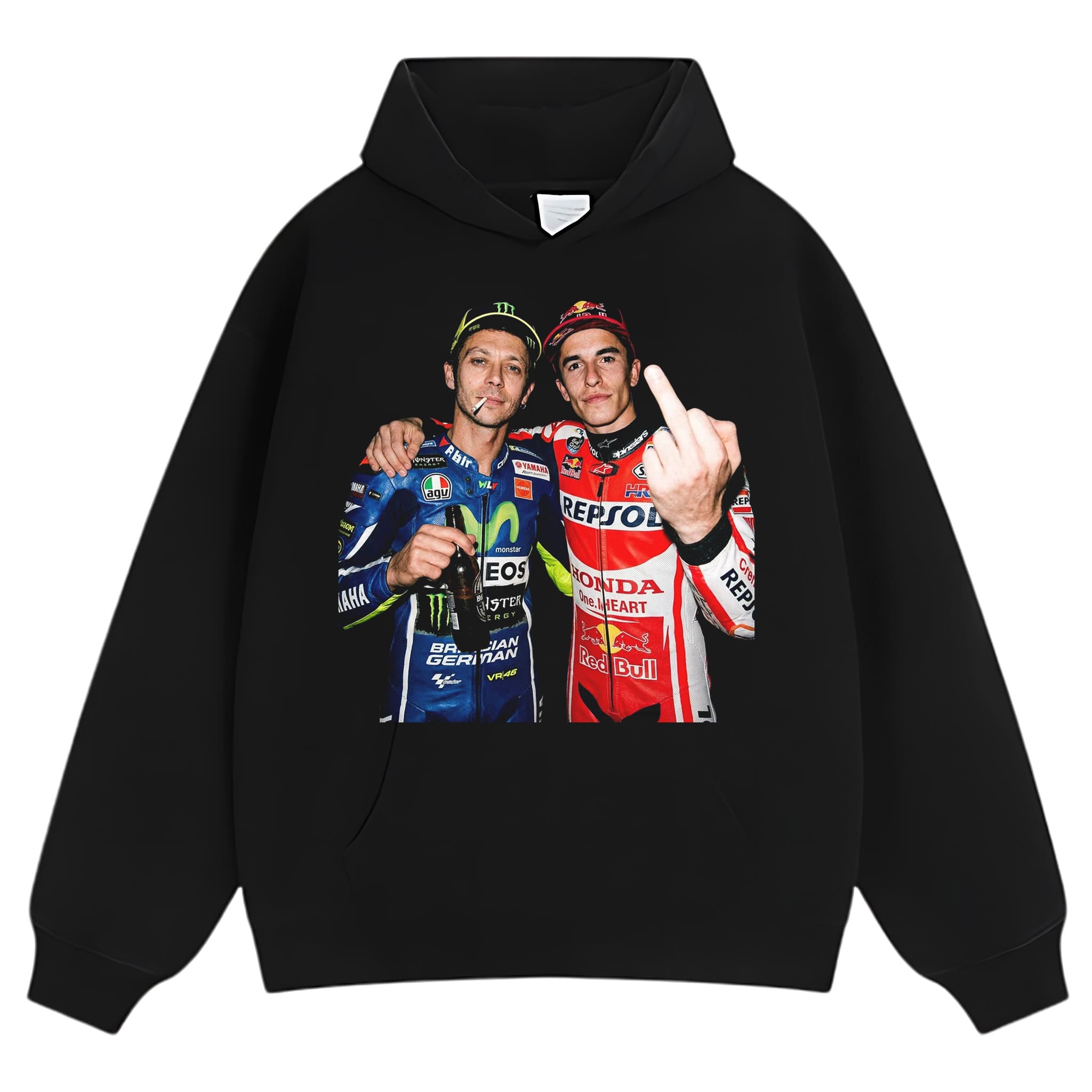 VALENTINO ROSSI & MARC MARQUEZ MOTO GP V11 TANK TOP & TEE & LONG SLEEVE & LAYERED LS & HOODIE
