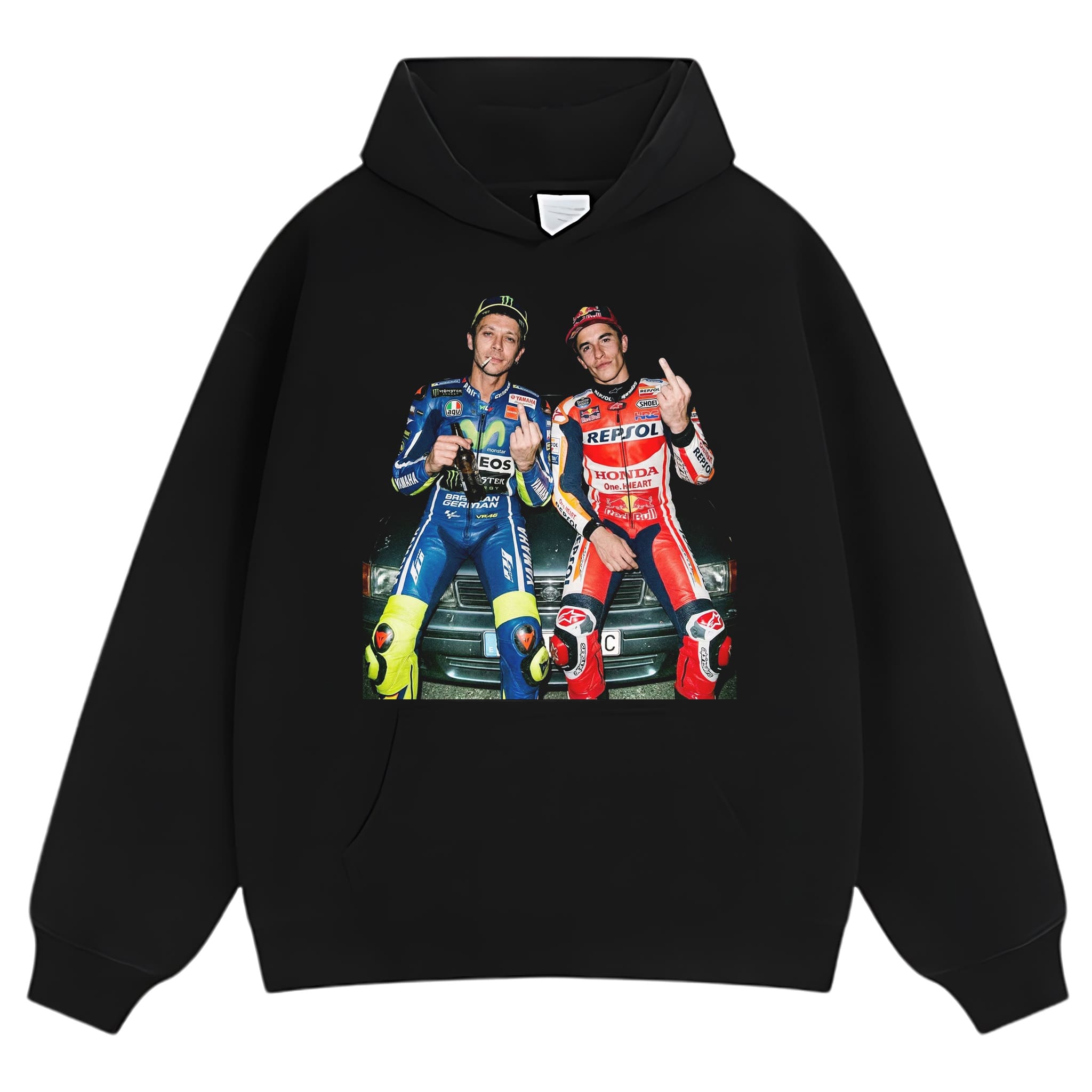 VALENTINO ROSSI & MARC MARQUEZ MOTO GP V3 TANK TOP & TEE & LONG SLEEVE & LAYERED LS & HOODIE