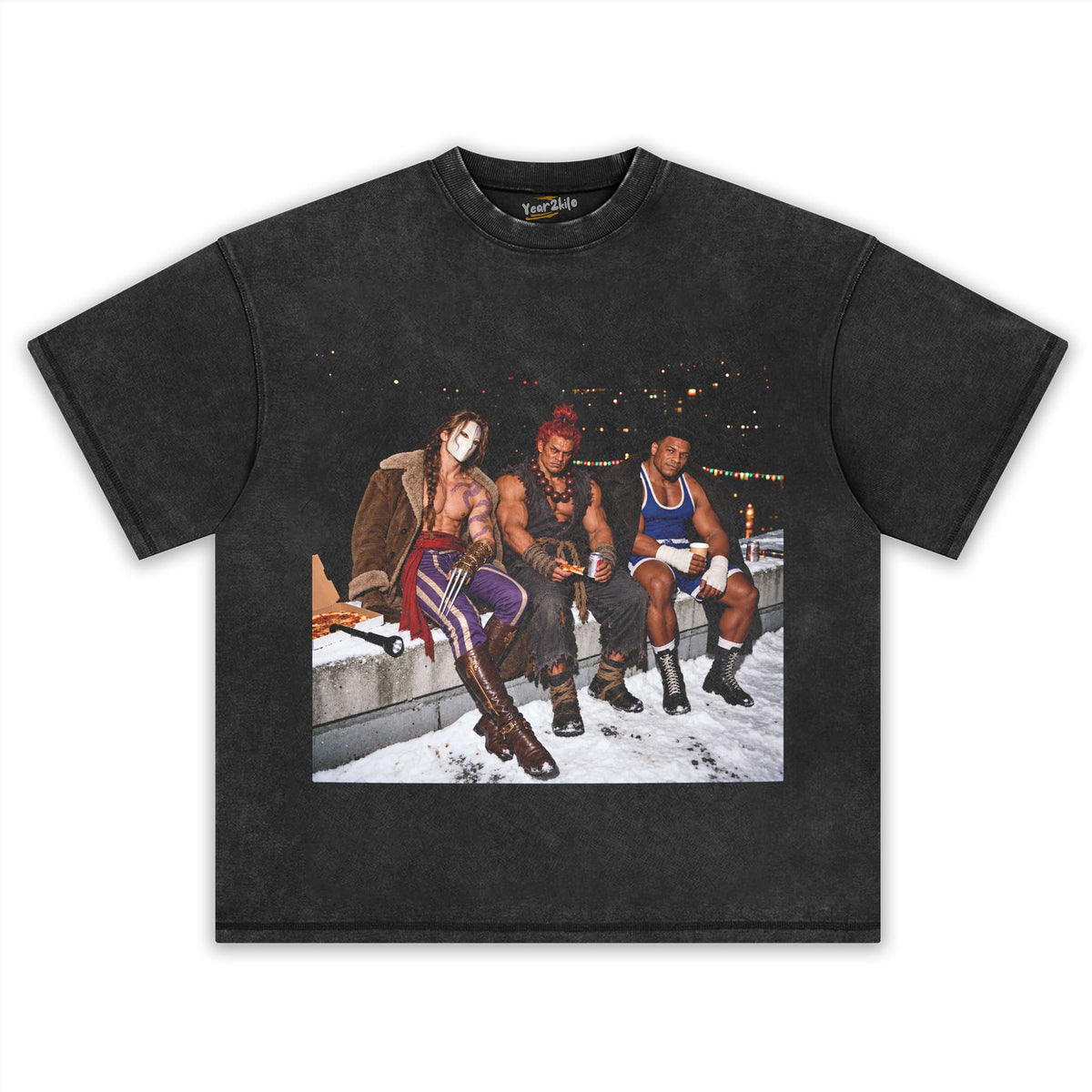 VEGA - AKUMA - BALROG TANK TOP & TEE & LONG SLEEVE & LAYERED LS & HOODIE