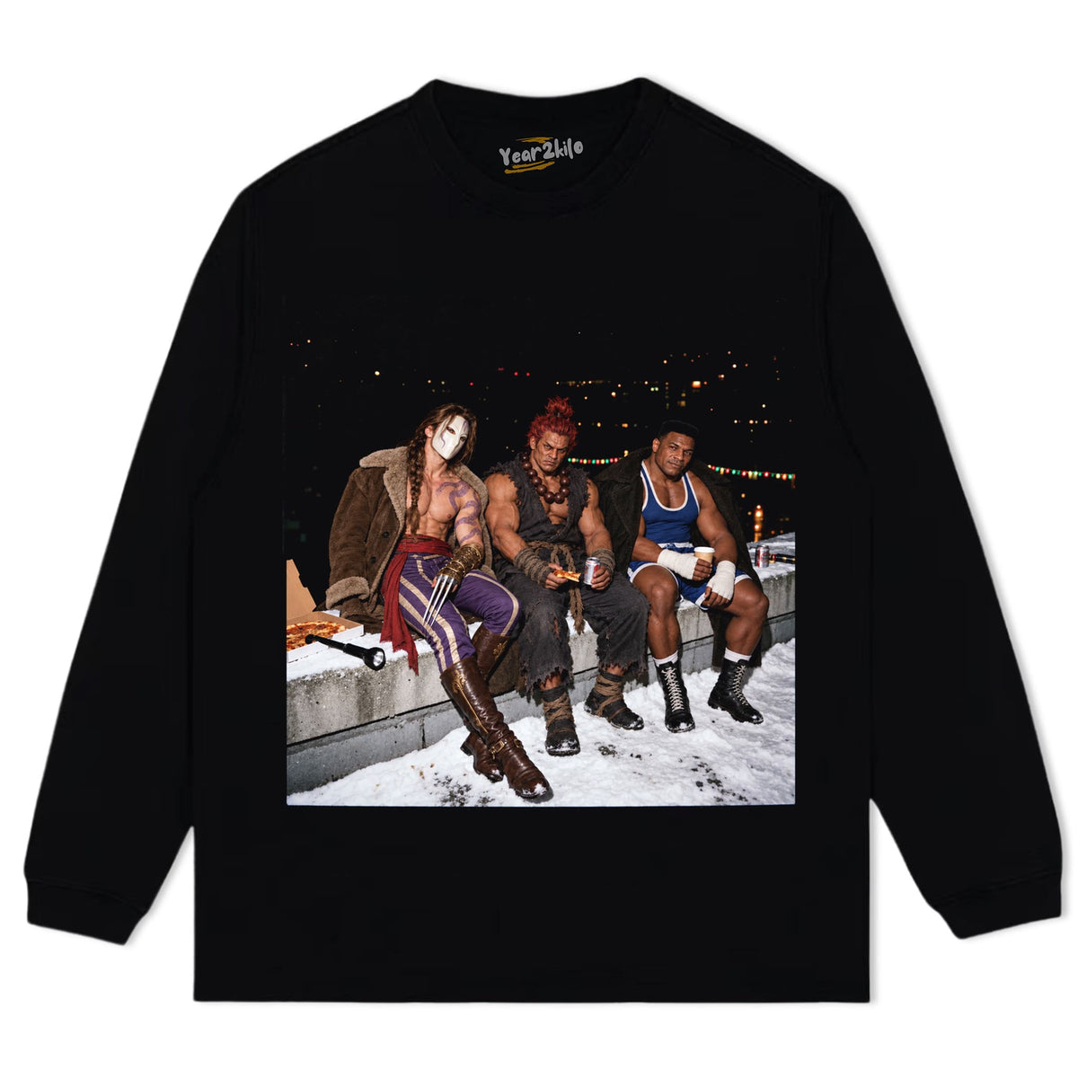 VEGA - AKUMA - BALROG TANK TOP & TEE & LONG SLEEVE & LAYERED LS & HOODIE