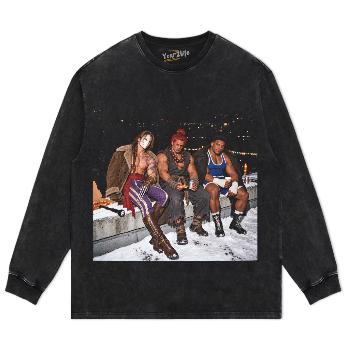 VEGA - AKUMA - BALROG TANK TOP & TEE & LONG SLEEVE & LAYERED LS & HOODIE