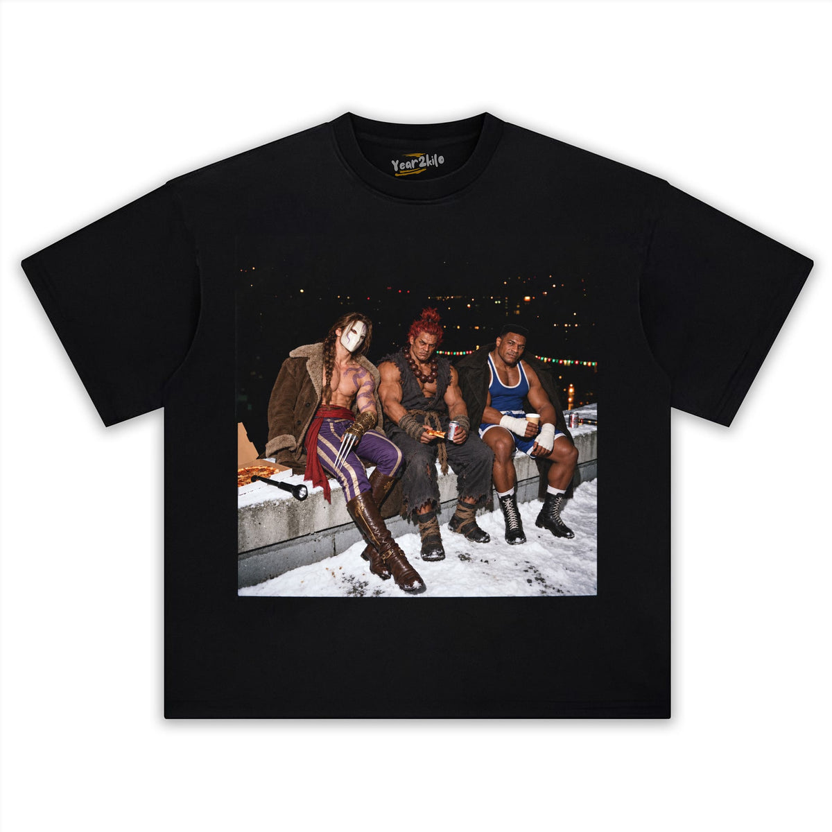 VEGA - AKUMA - BALROG TANK TOP & TEE & LONG SLEEVE & LAYERED LS & HOODIE
