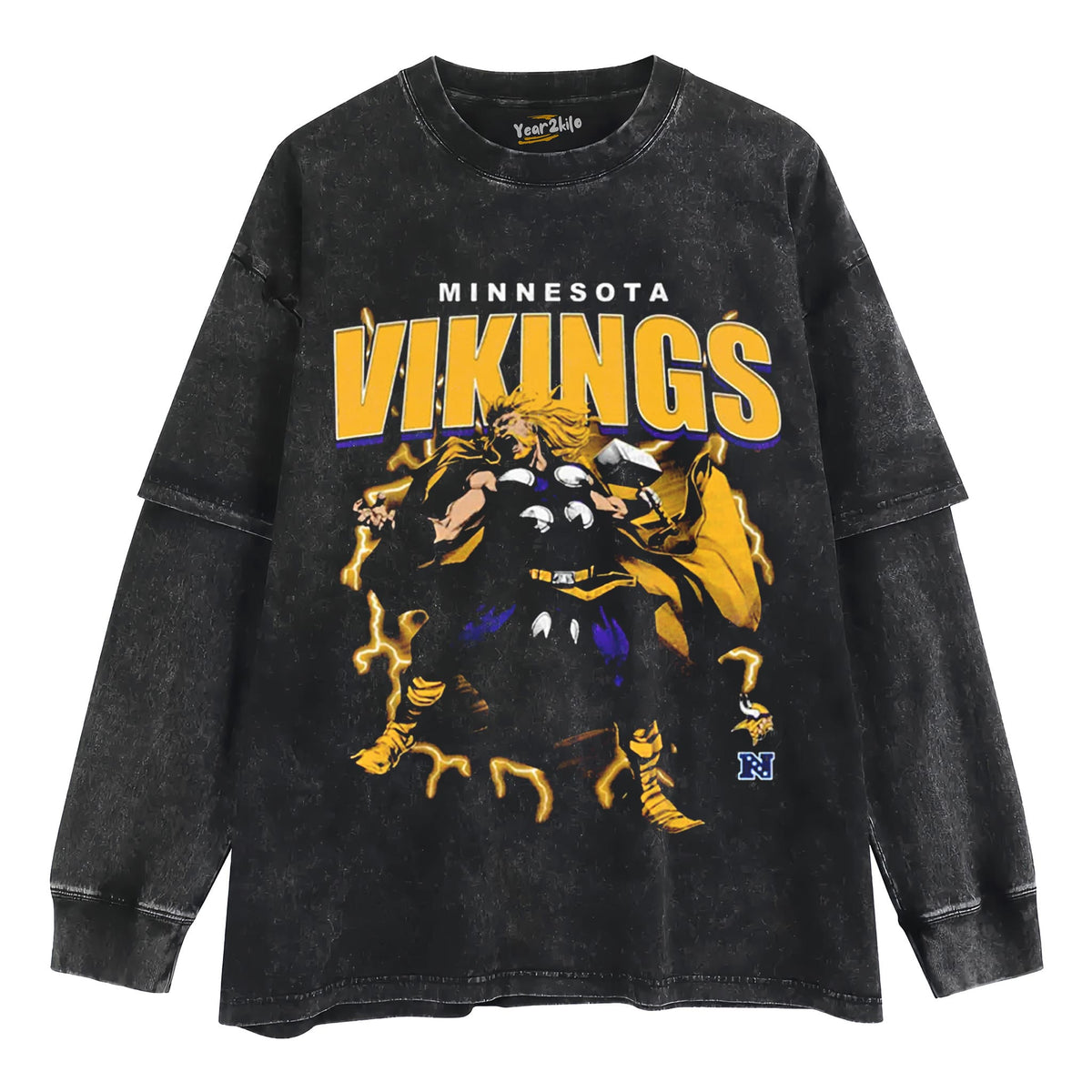 VIKINGS X THOR TANK TOP & TEE & LONG SLEEVE & LAYERED LS & HOODIE