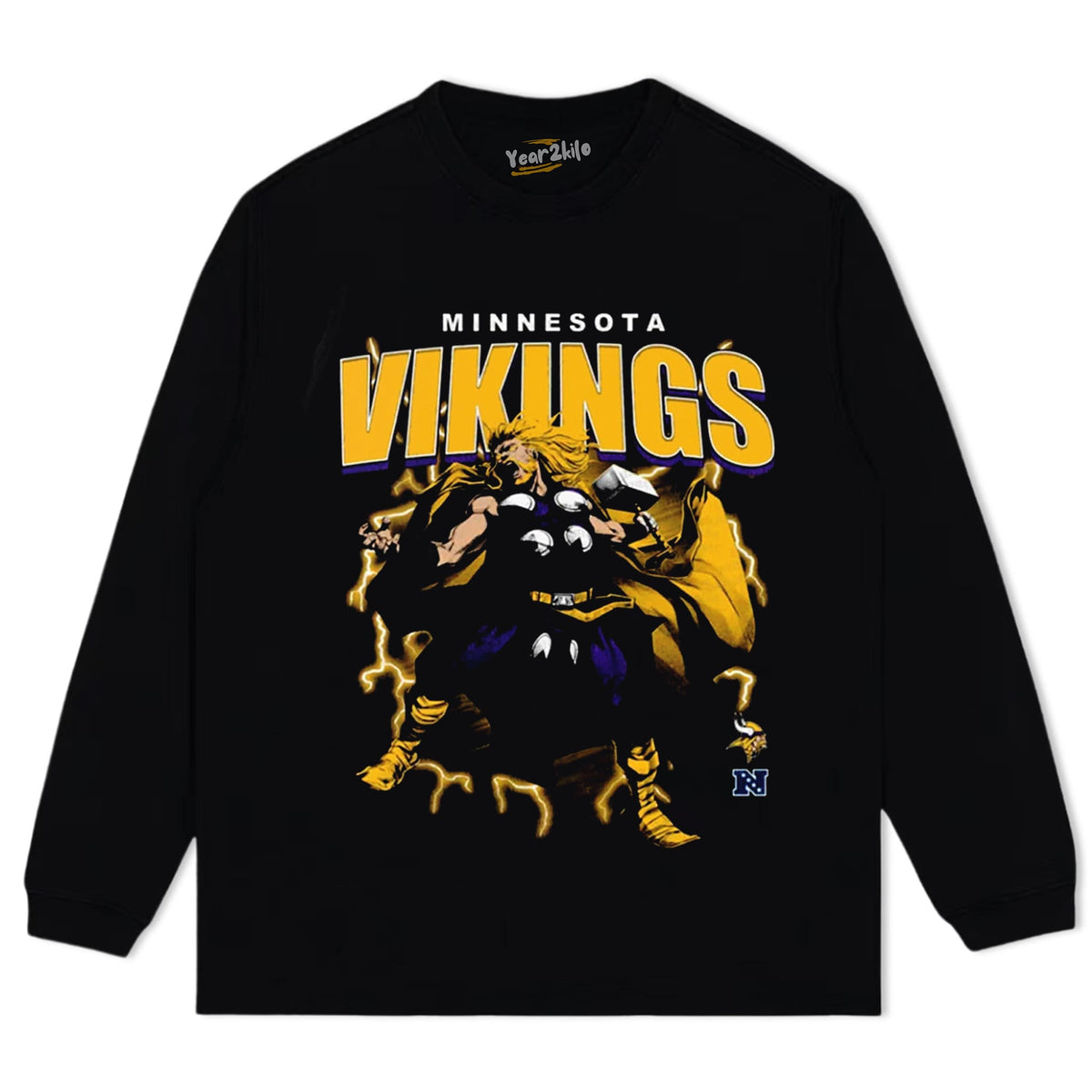 VIKINGS X THOR TANK TOP & TEE & LONG SLEEVE & LAYERED LS & HOODIE