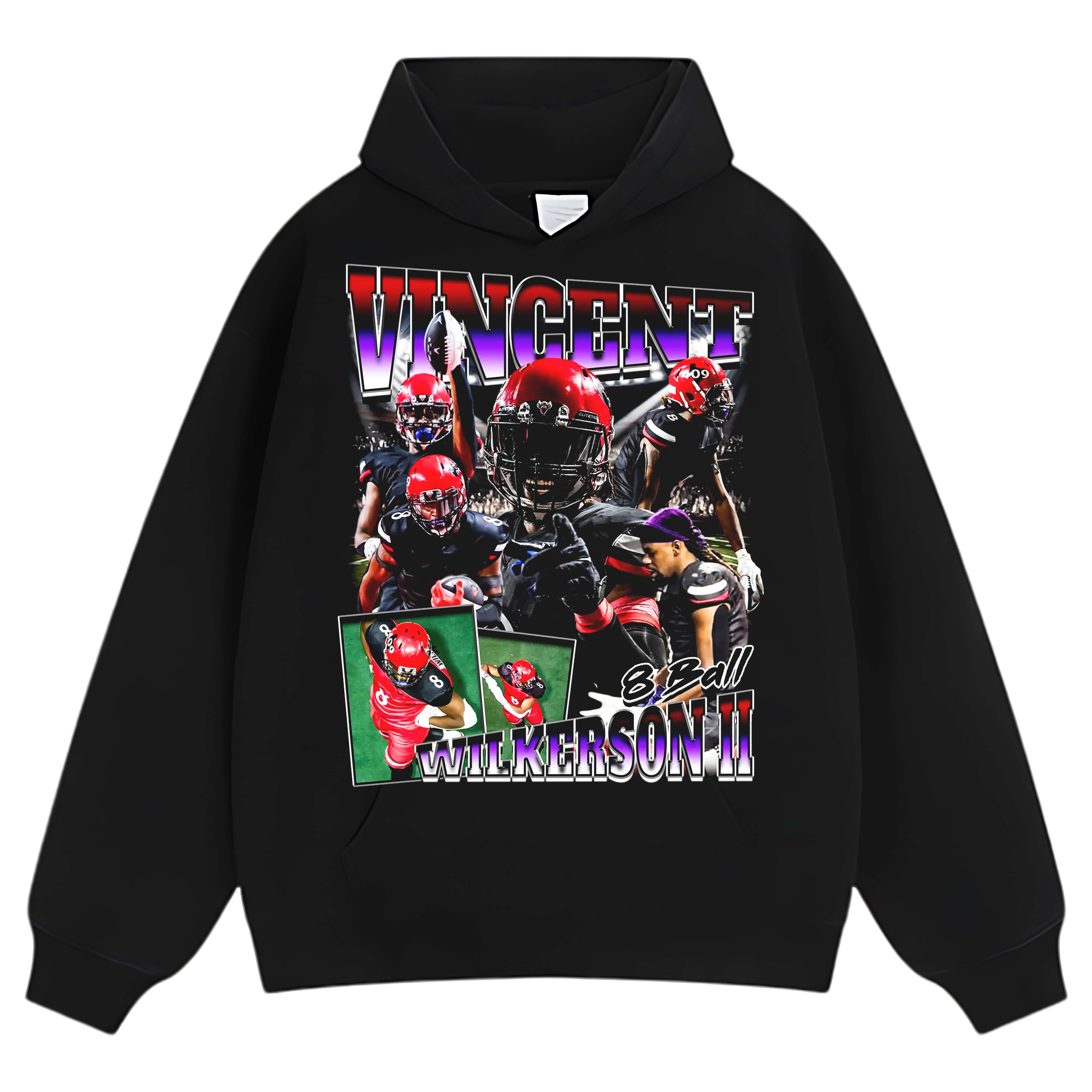 VINCENT WILKERSON II TEE & LS & HOODIE