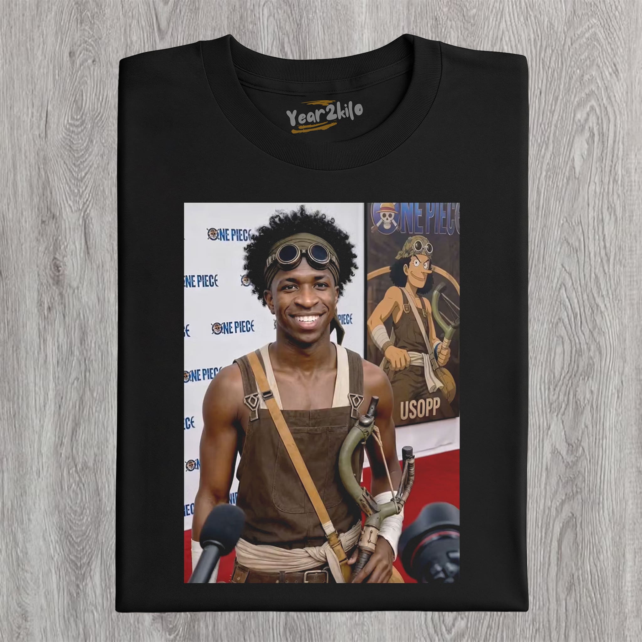 VINICIUS JR × USOPP ONE PIECE GRAPHIC TANK TOP & TEE & LONG SLEEVE & LAYERED LS & HOODIE