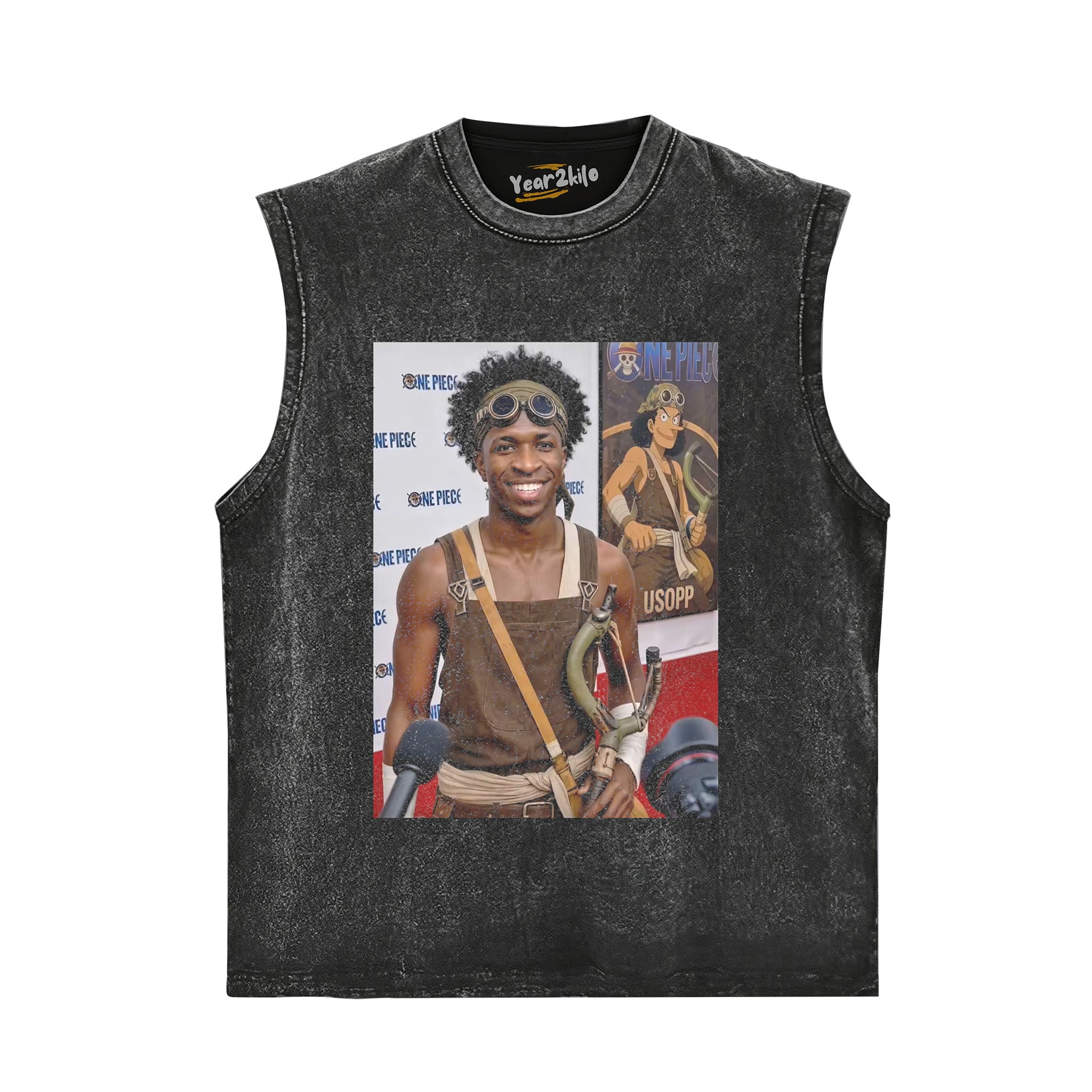 VINICIUS JR × USOPP ONE PIECE GRAPHIC TANK TOP & TEE & LONG SLEEVE & LAYERED LS & HOODIE