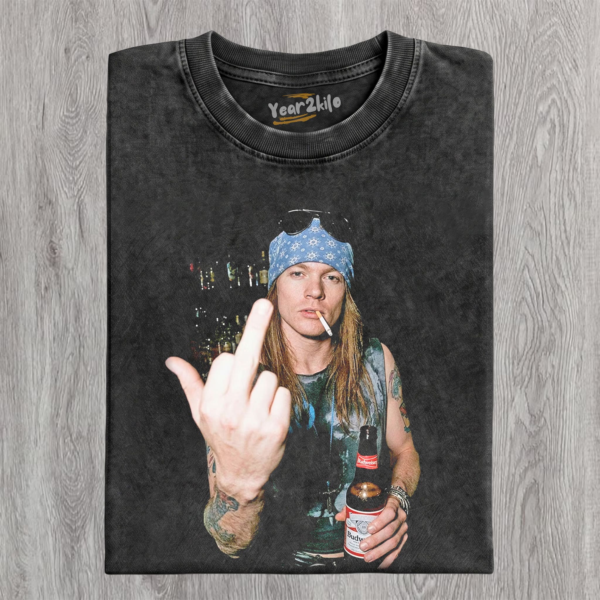 VINTAGE AXL ROSE TANK TOP & TEE & LONG SLEEVE & LAYERED LS & HOODIE