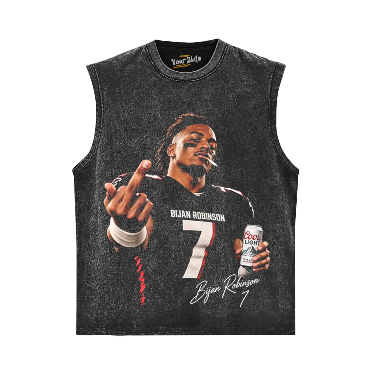 VINTAGE BIJAN ROBINSON RB1 TANK TOP & TEE & LONG SLEEVE & LAYERED LS & HOODIE