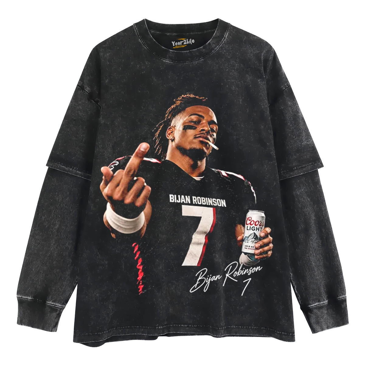 VINTAGE BIJAN ROBINSON RB1 TANK TOP & TEE & LONG SLEEVE & LAYERED LS & HOODIE