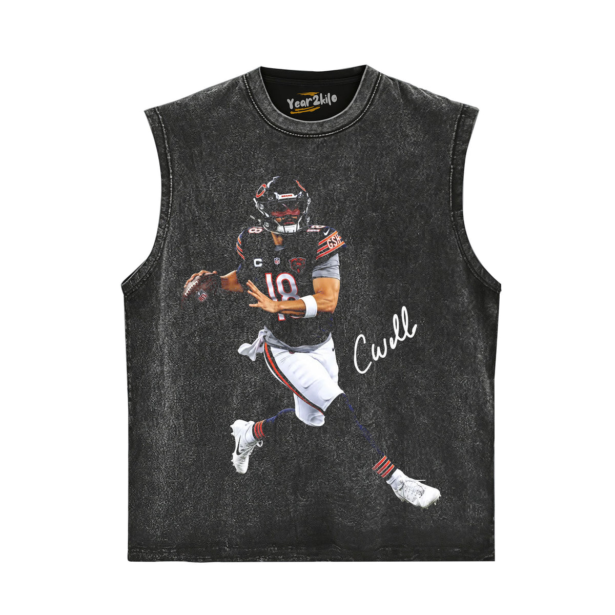 VINTAGE CALEB WILLIAMS FOOTBALL TANK TOP & TEE & LONG SLEEVE & LAYERED LS & HOODIE